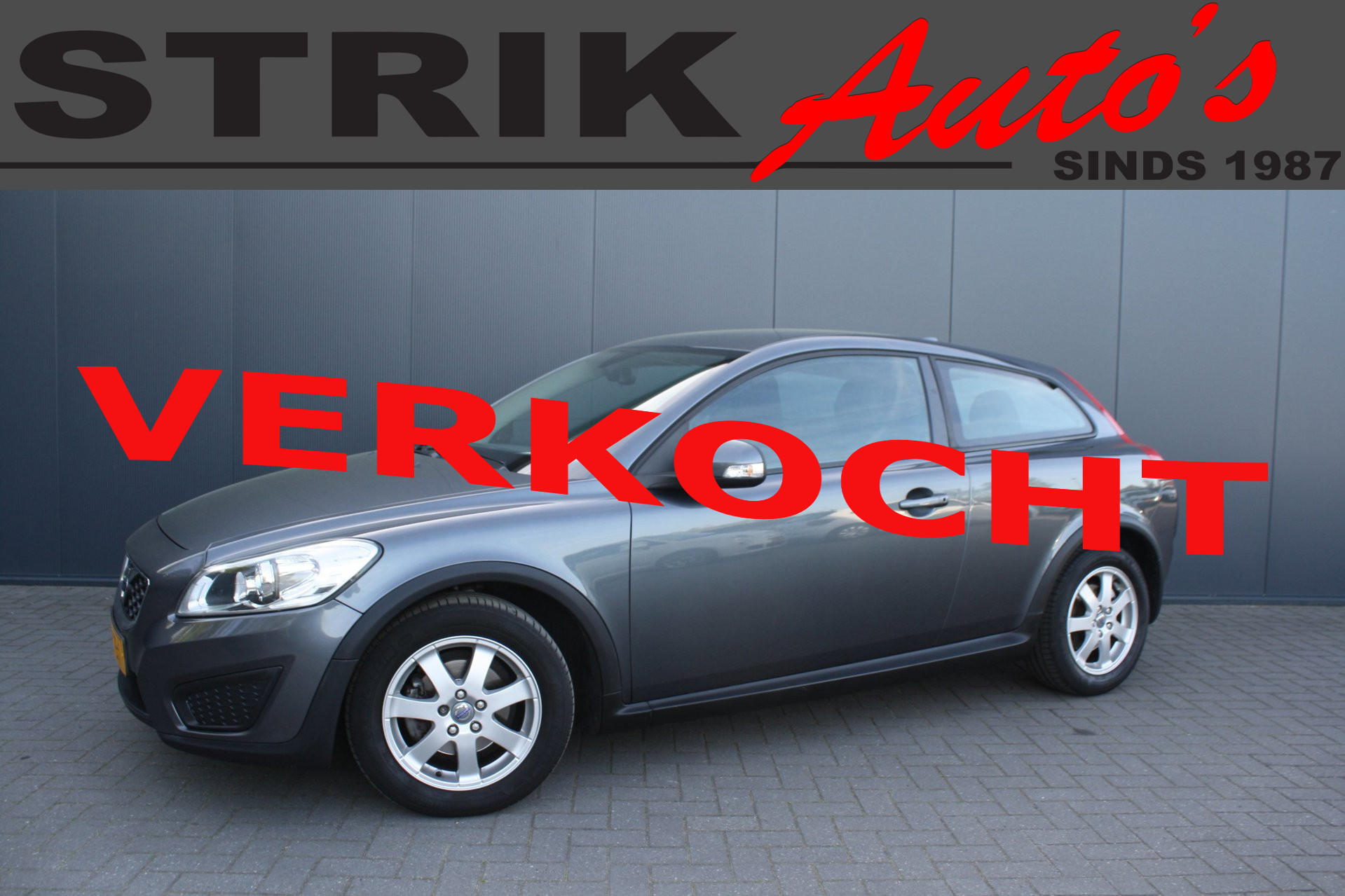 Volvo C30 1.6 Kinetic - AIRCO - 1e EIGENAAR - DEALER ONDERHOUDEN 2010 - voorkant