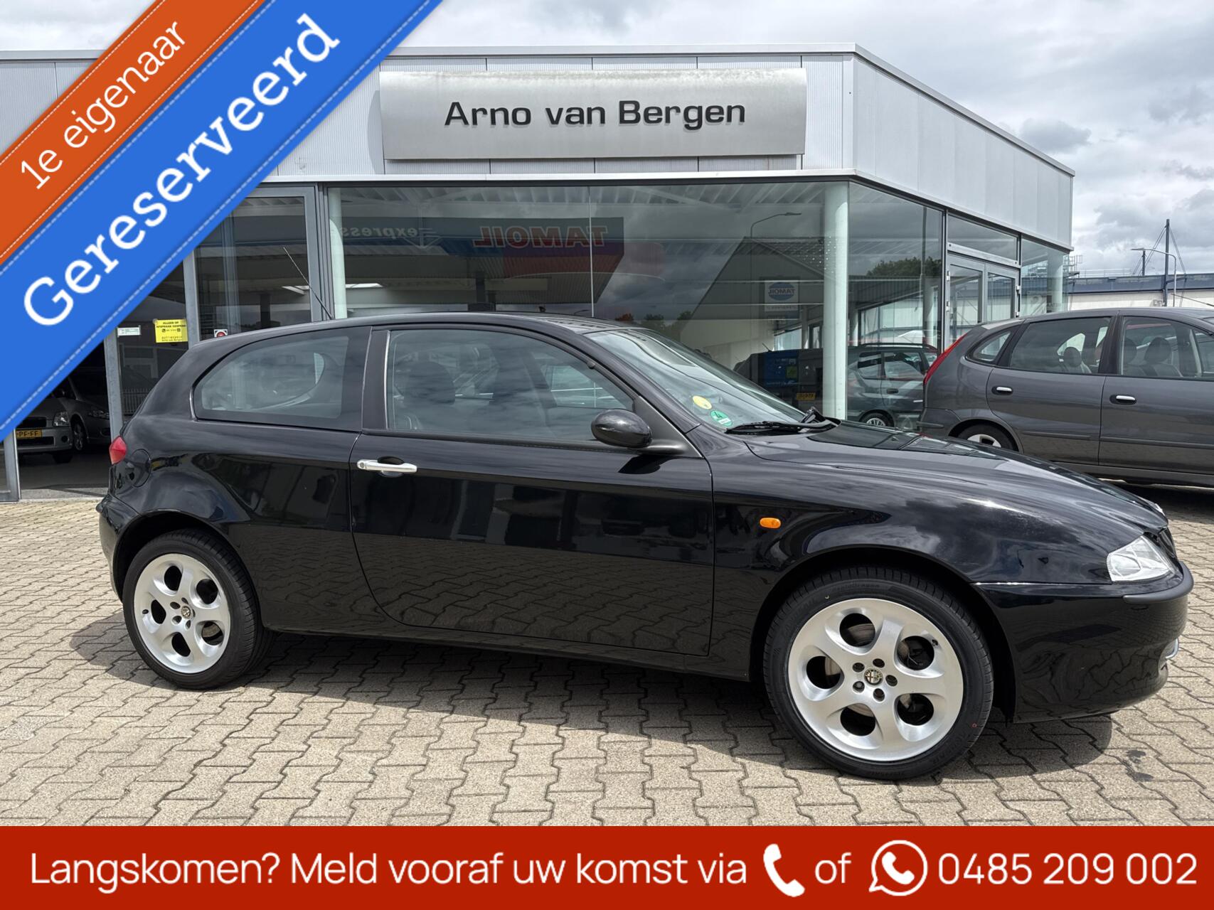 Alfa Romeo Alfa Romeo 147 2.0 T.Spark Distinctive, climatronic, auto afkomstig van de 1e eigenaar !! 2004 - voorkant