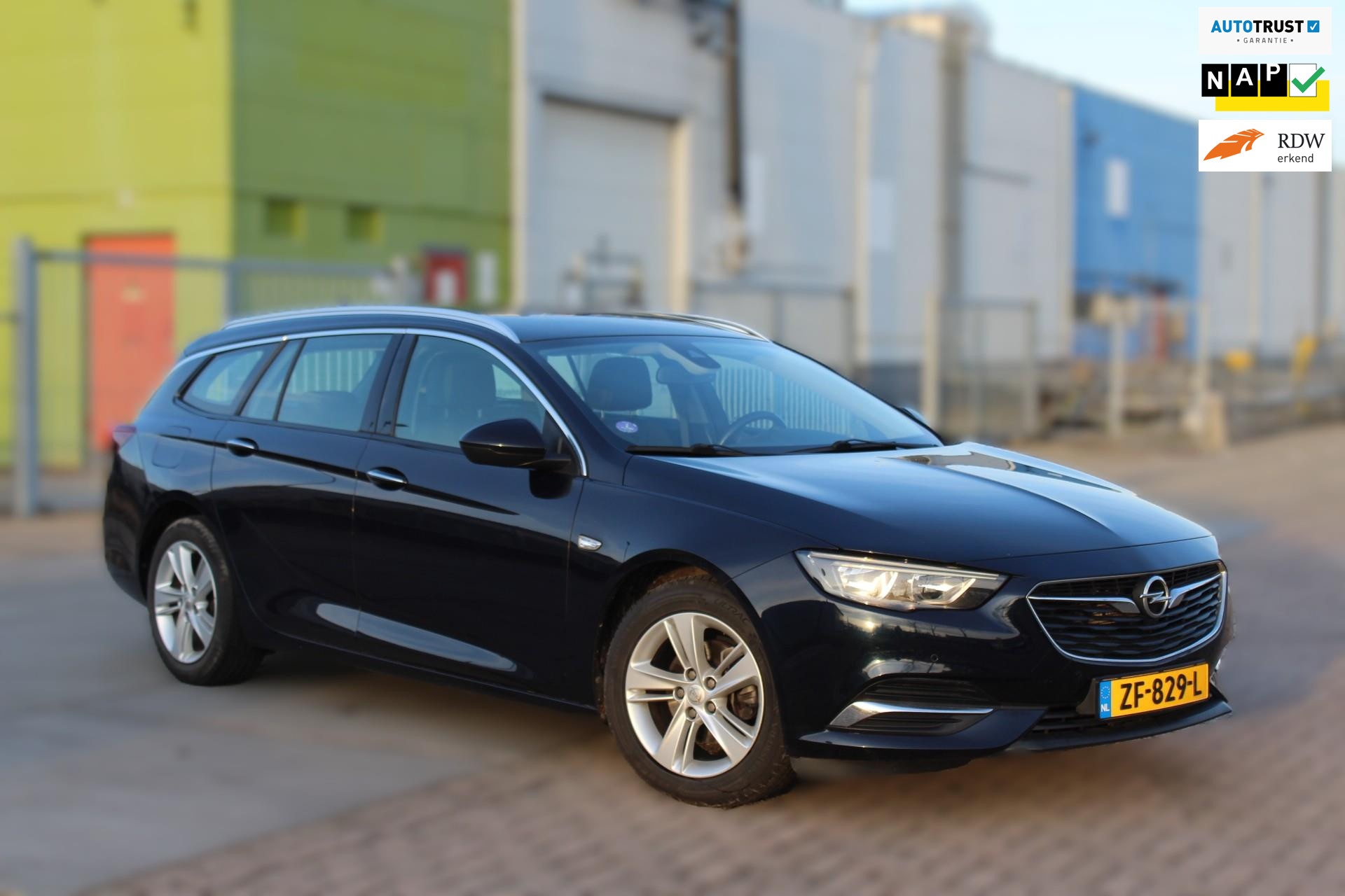 Opel Insignia 1.5 Turbo Business Executive automaat APPLE CAR PLAY CAMERA KEYLESS 2019 - voorkant