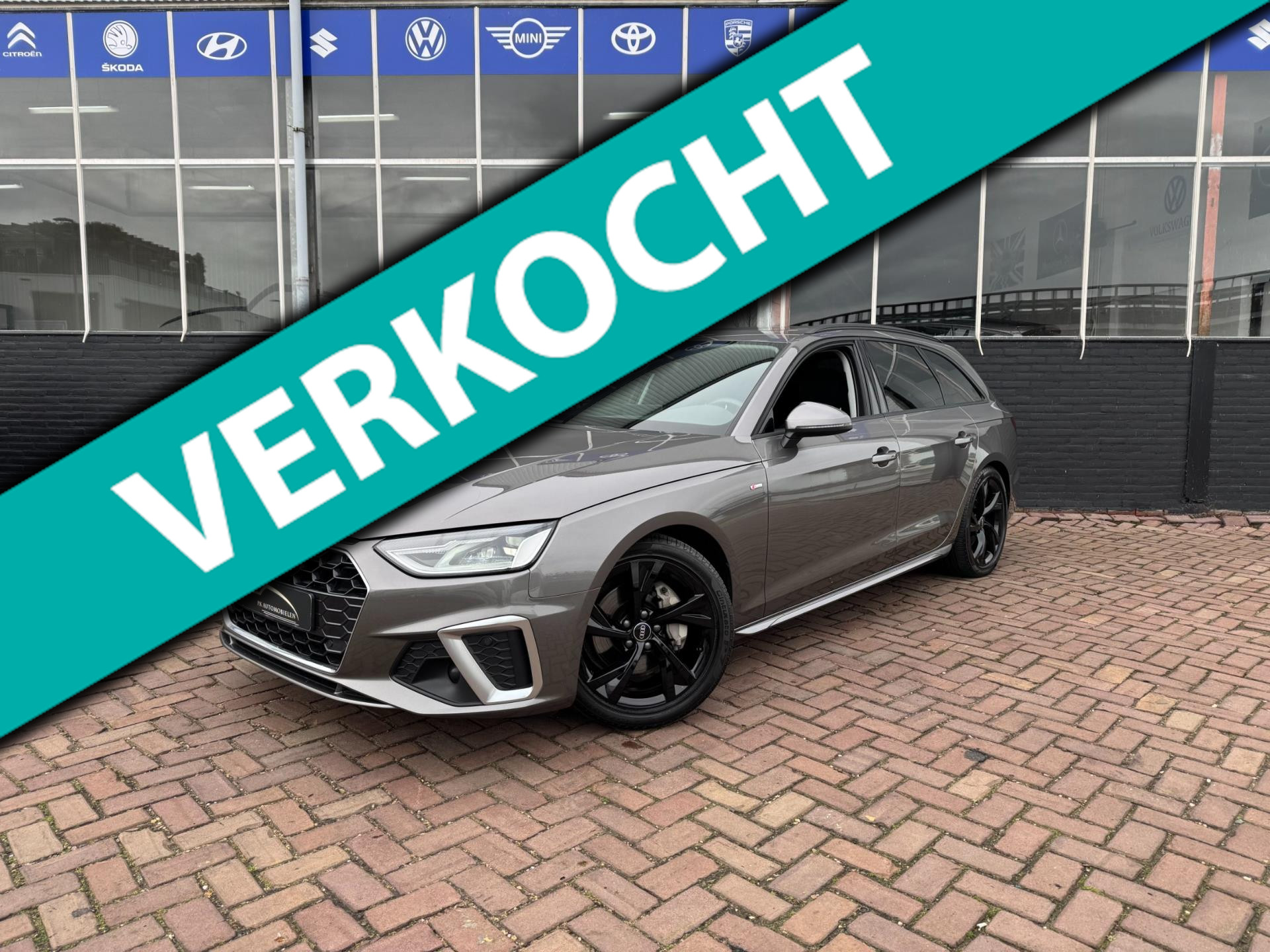 Audi A4 Avant 40 TFSI Pro S-Line **PANODAK + CARPLAY** 2021 - voorkant