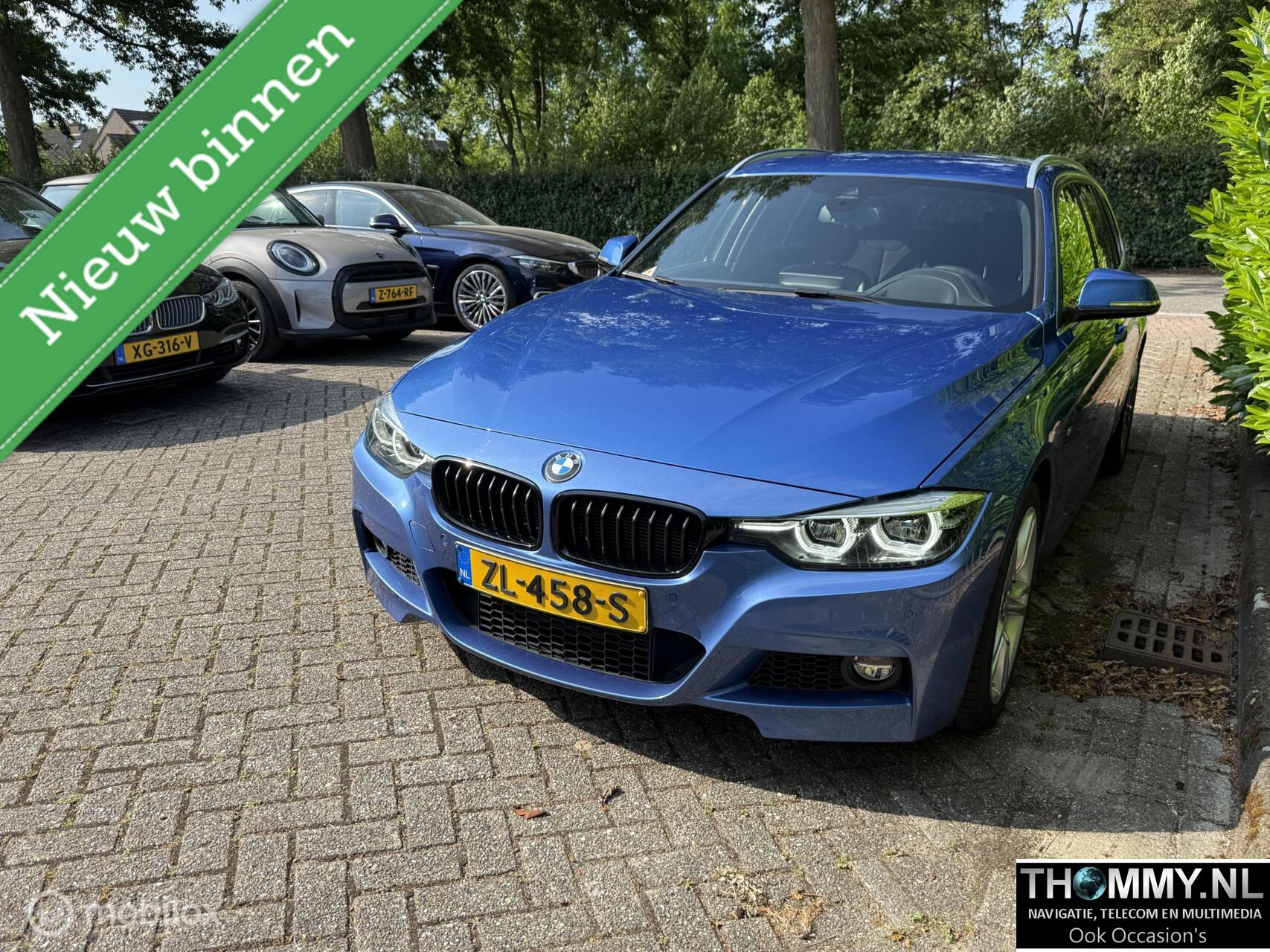 BMW 318i 318i M Sport Corporate Lease 2019 - voorkant