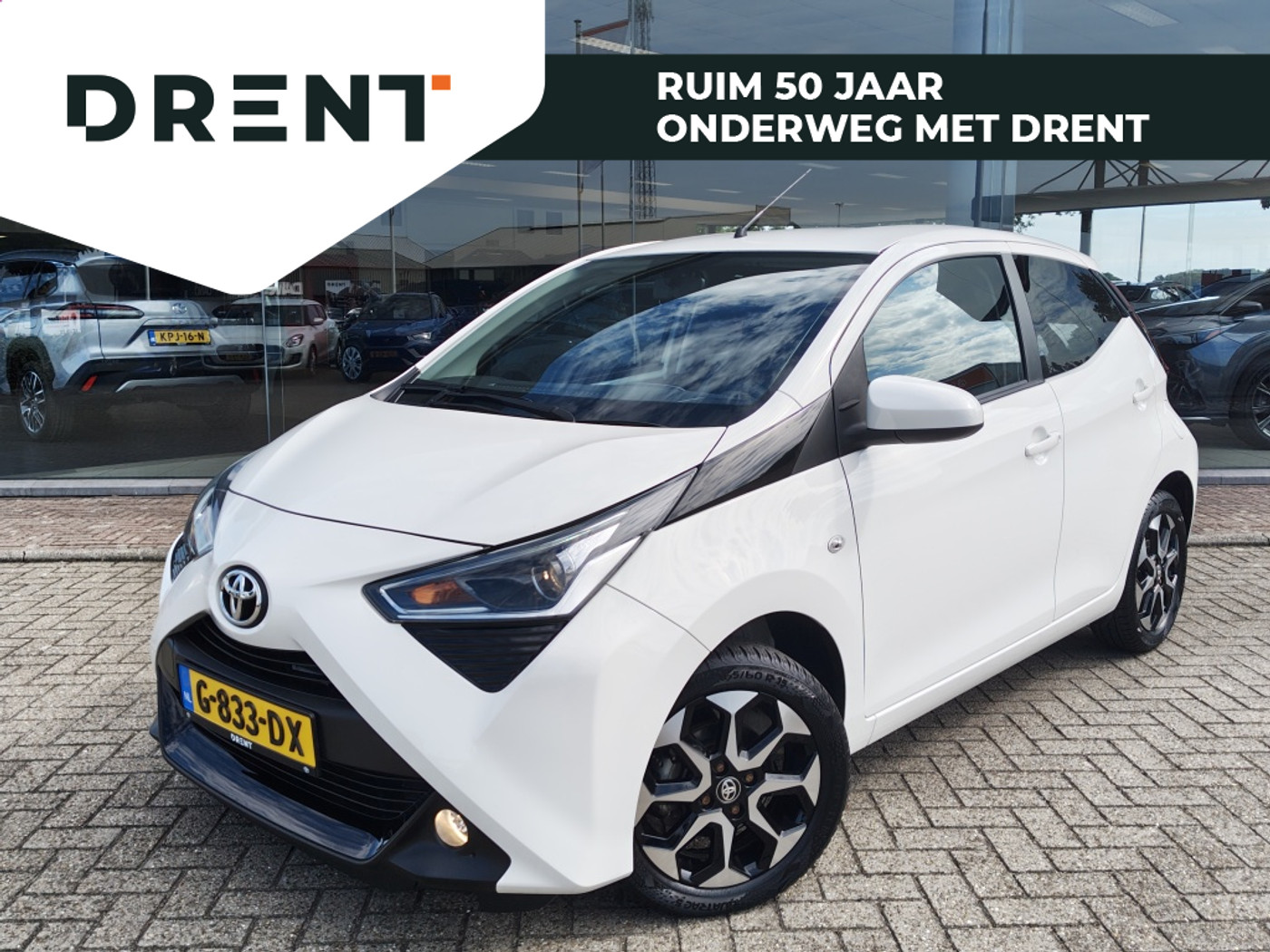 Toyota Toyota Aygo 1.0 VVT-i x-joy | All season | Android Auto | Lichtmetaal | El. 2019 - voorkant