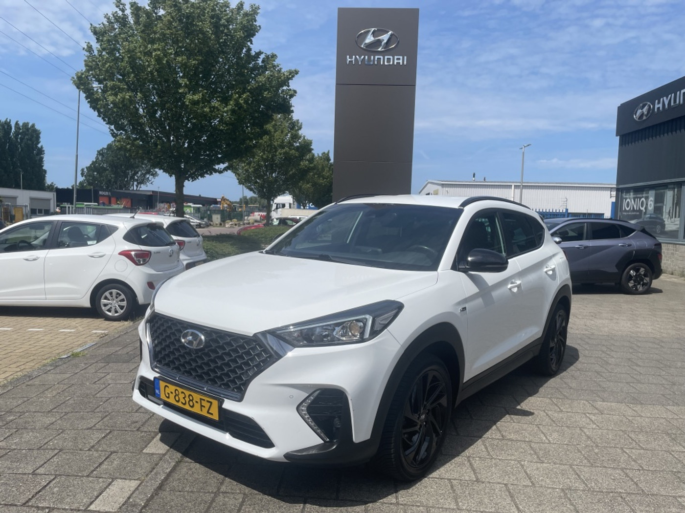 Hyundai Tucson 1.6 T-GDI N-Line / Trekhaak*RIJKLAARPRIJS* 2019 - voorkant
