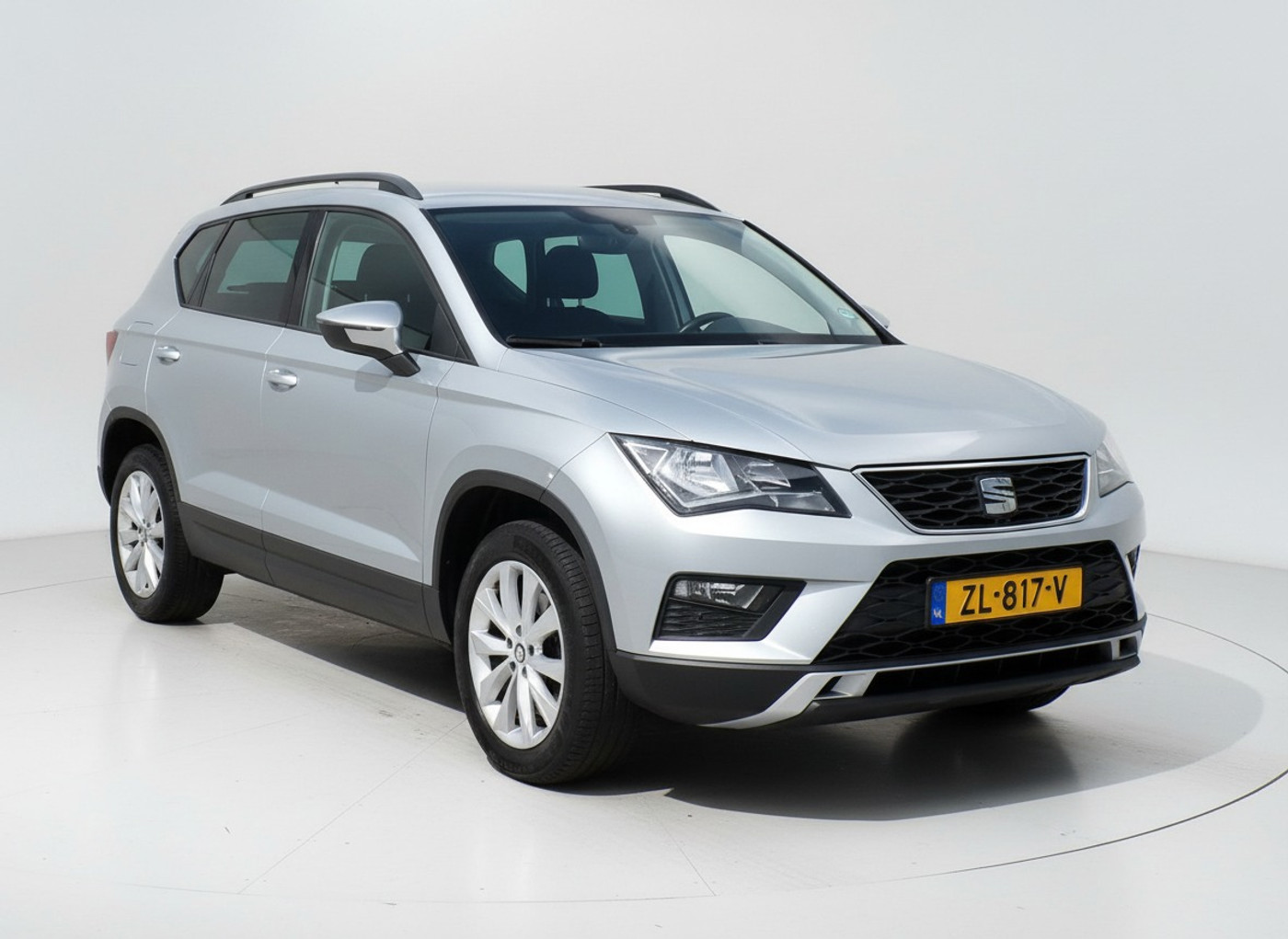 Seat Ateca 1.5 TSI Style|Cruise|Clima|Navi|Cam|Trekhaak|PDC 2019 - voorkant