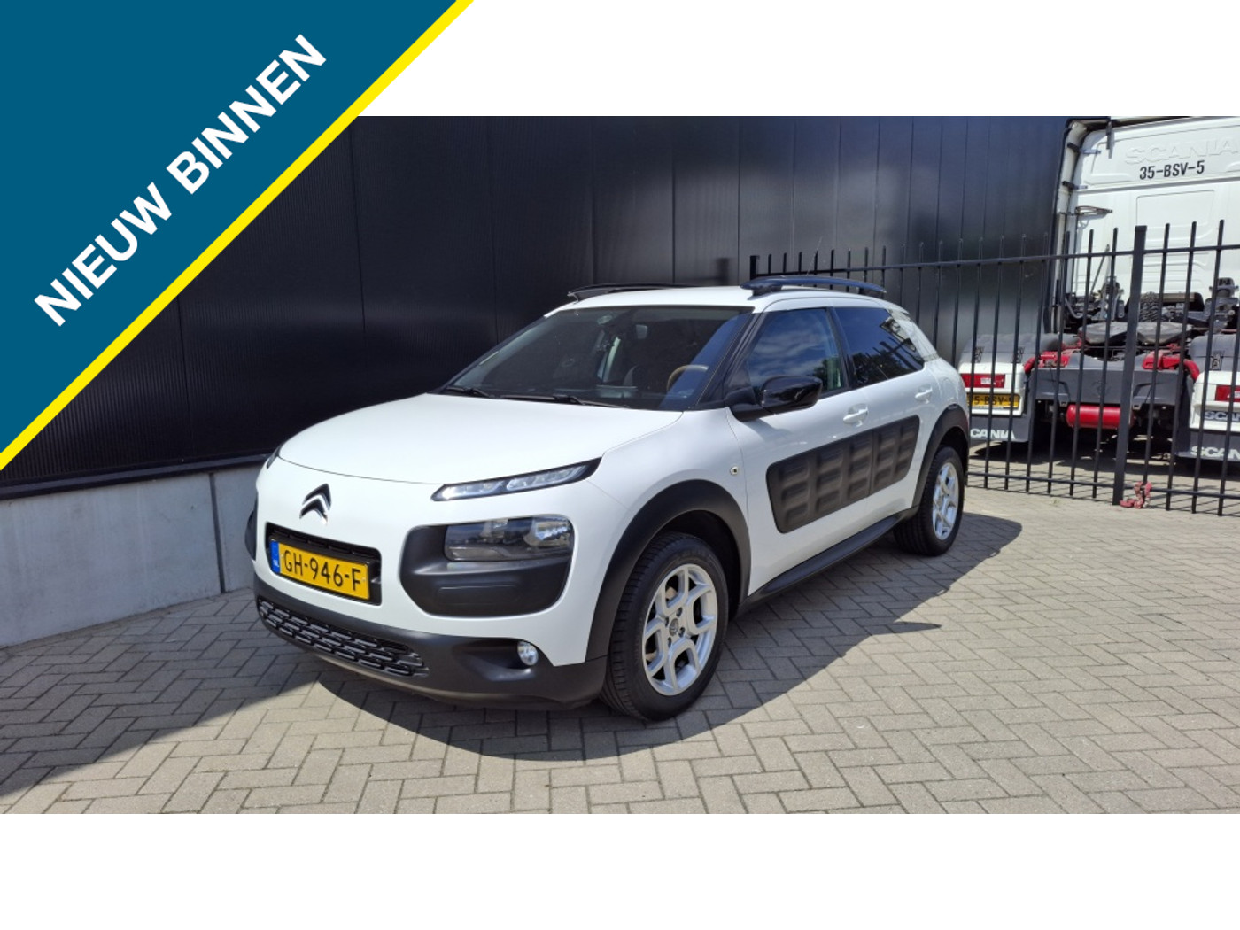 Citroen C4 Cactus NAP Camera ECC Trekhaak Cruise 2015 - voorkant