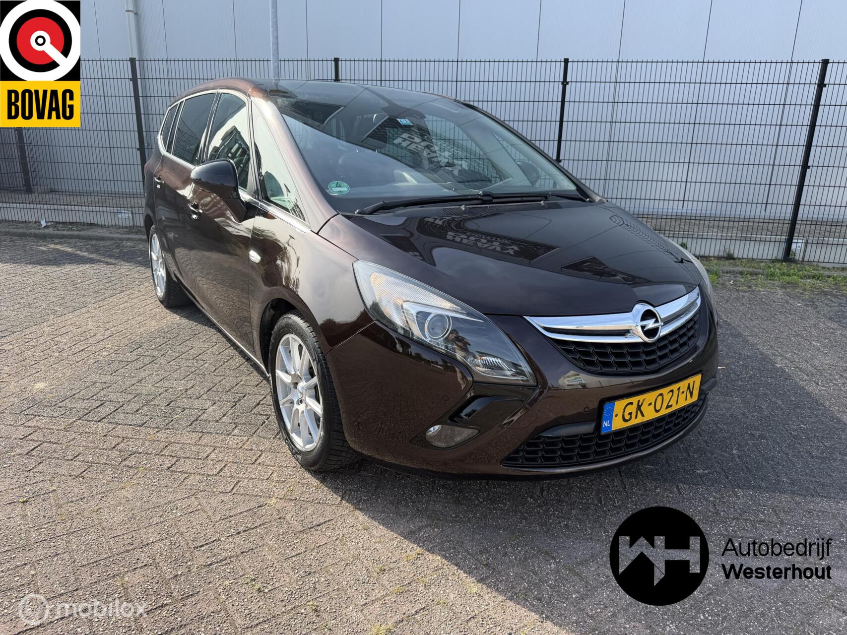 Opel Zafira Tourer 1.4 Business+ 7persoon|PANORAMA|TREKHAAK 2014 - voorkant