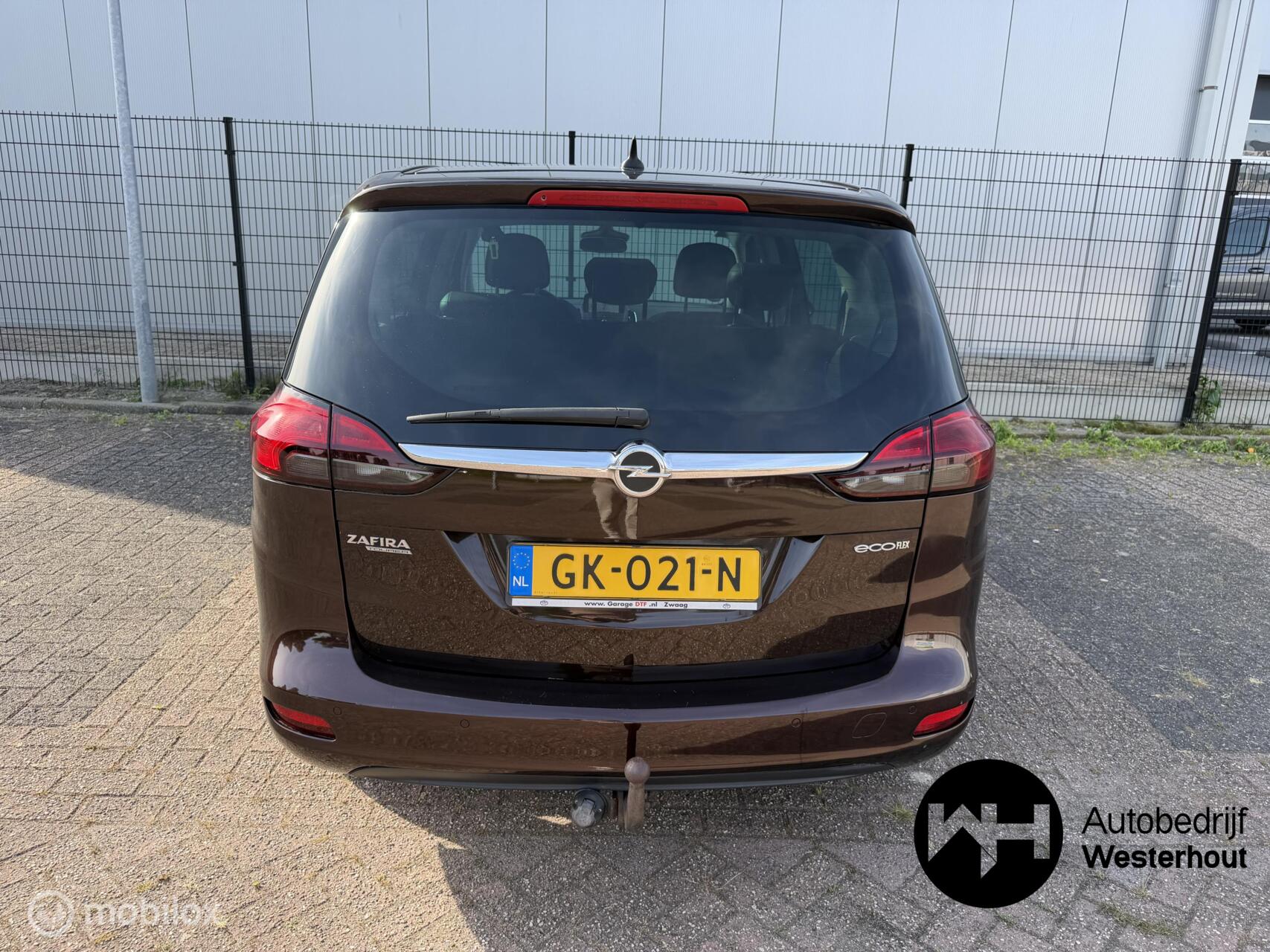 Foto van Opel Zafira Tourer