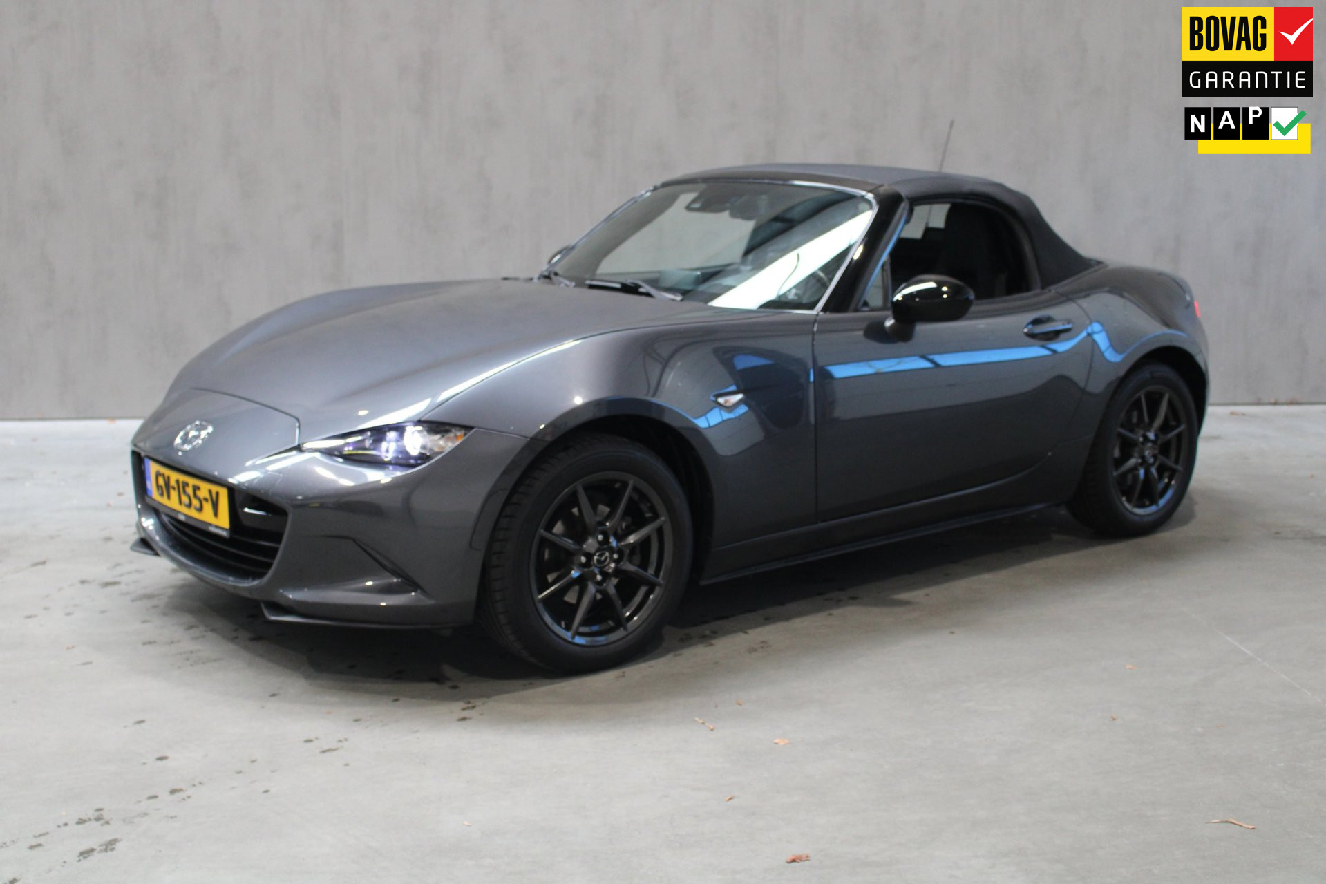 Mazda Mazda Mx-5 1.5 SkyActiv-G 131 GT-M 1e Eigenaar/PDC/Cruise/Bovag garantie Prijs is rijklaar 2015 - voorkant