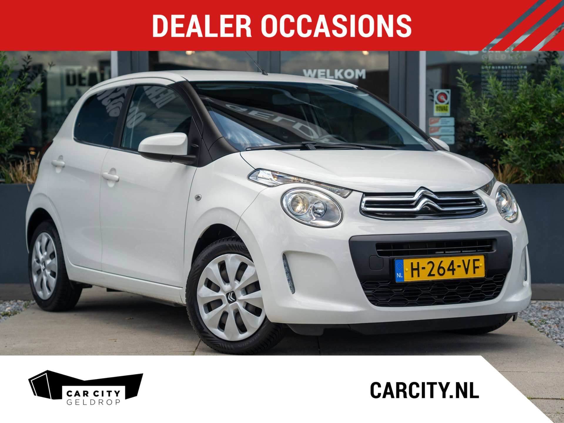 Citroen C1 1.0 VTi Feel / Airco / 5D / Bleutooth 2020 - voorkant