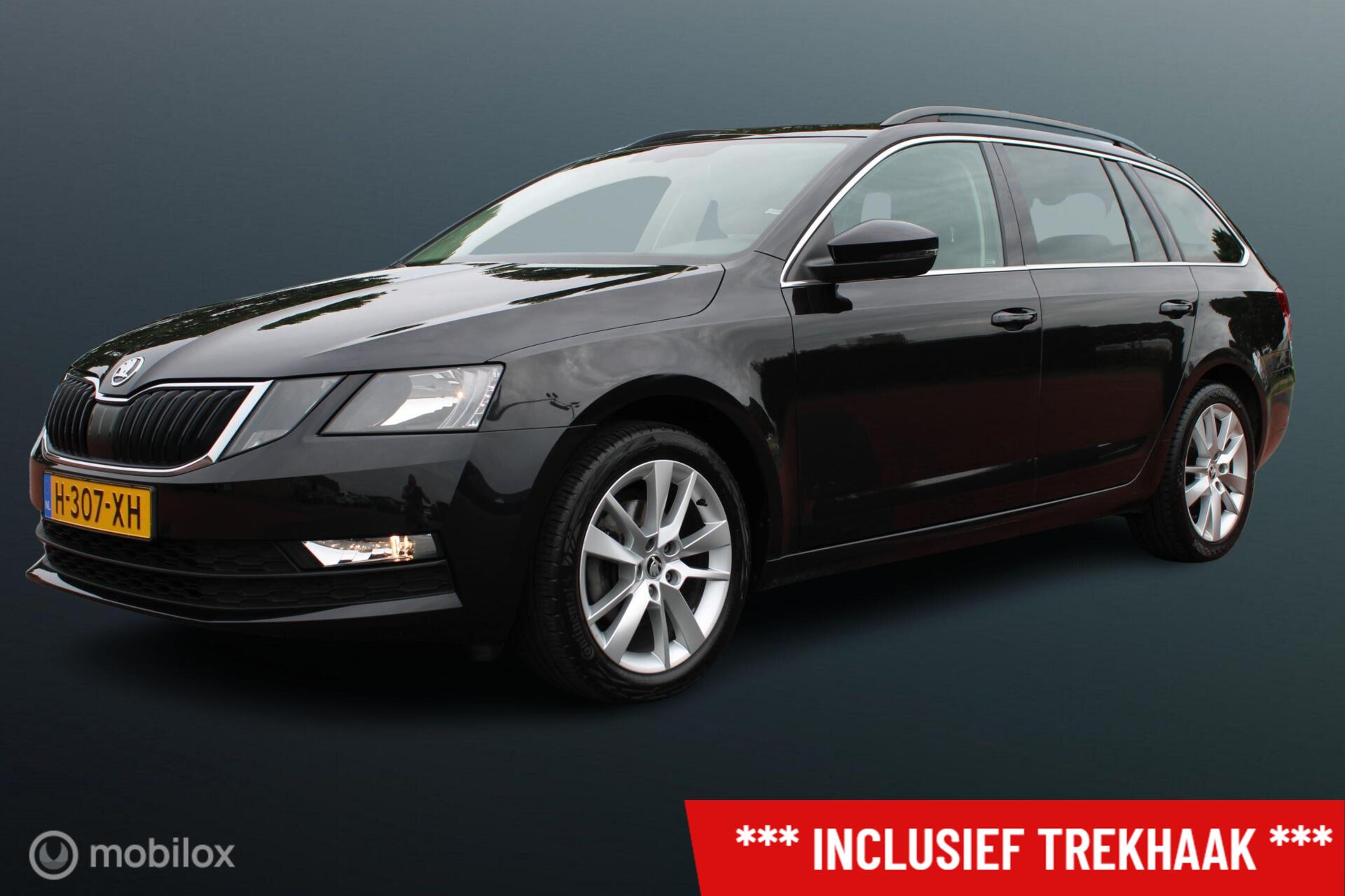 Skoda Octavia 1.0 TSI Greentech Business Edition, Trekhaak, Stoelverwarming, Cruise, Clima, Pdc voor + achter, 2020 - voorkant