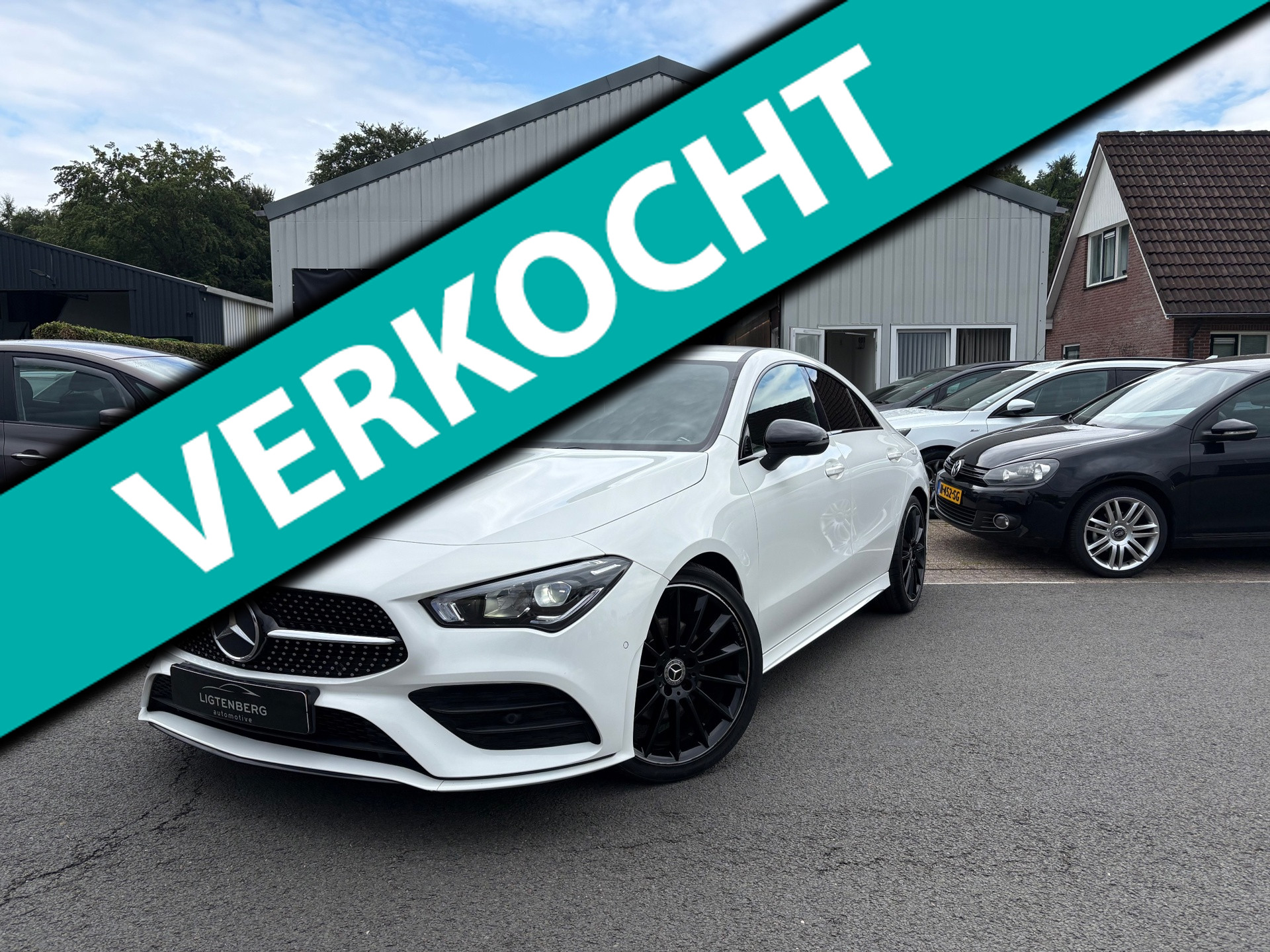 Mercedes-Benz Cla-klasse 180 Prem. Plus 2019 - voorkant