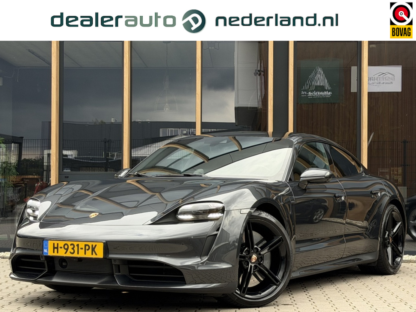 Porsche Taycan Turbo Turbo 93 kWh 626pk | SOH 91% | Bose | Panorama-dak | Sport chrono | 2020 - voorkant