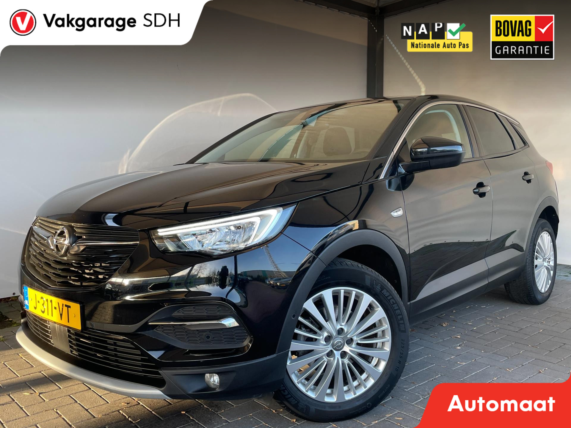 Opel Grandland 1.2 Turbo Innovation|NAP|Automaat|PDC 2020 - voorkant