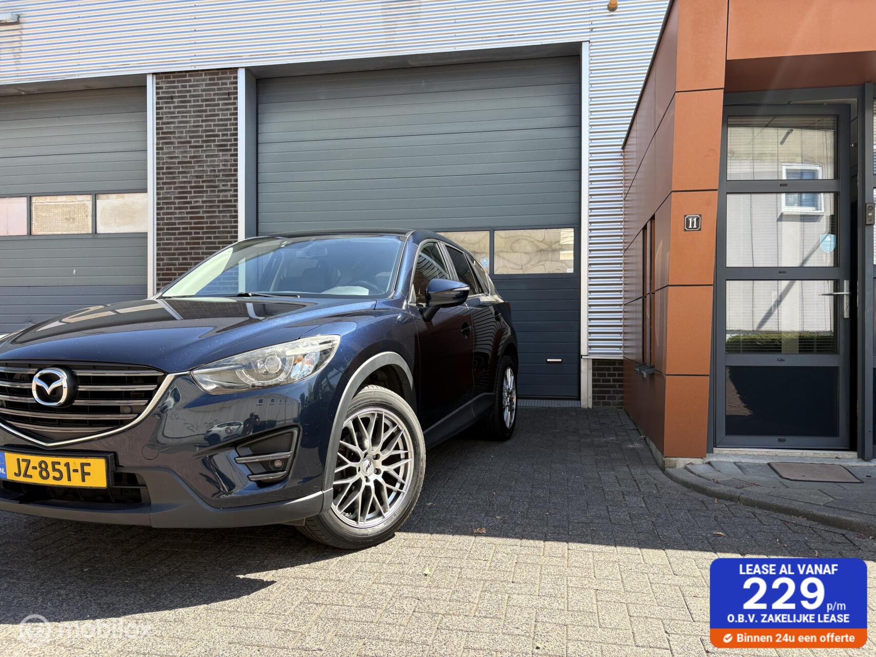 Mazda Mazda Cx-5 2.0 SkyActiv-G 165 Skylease GT 2WD 2016 - voorkant