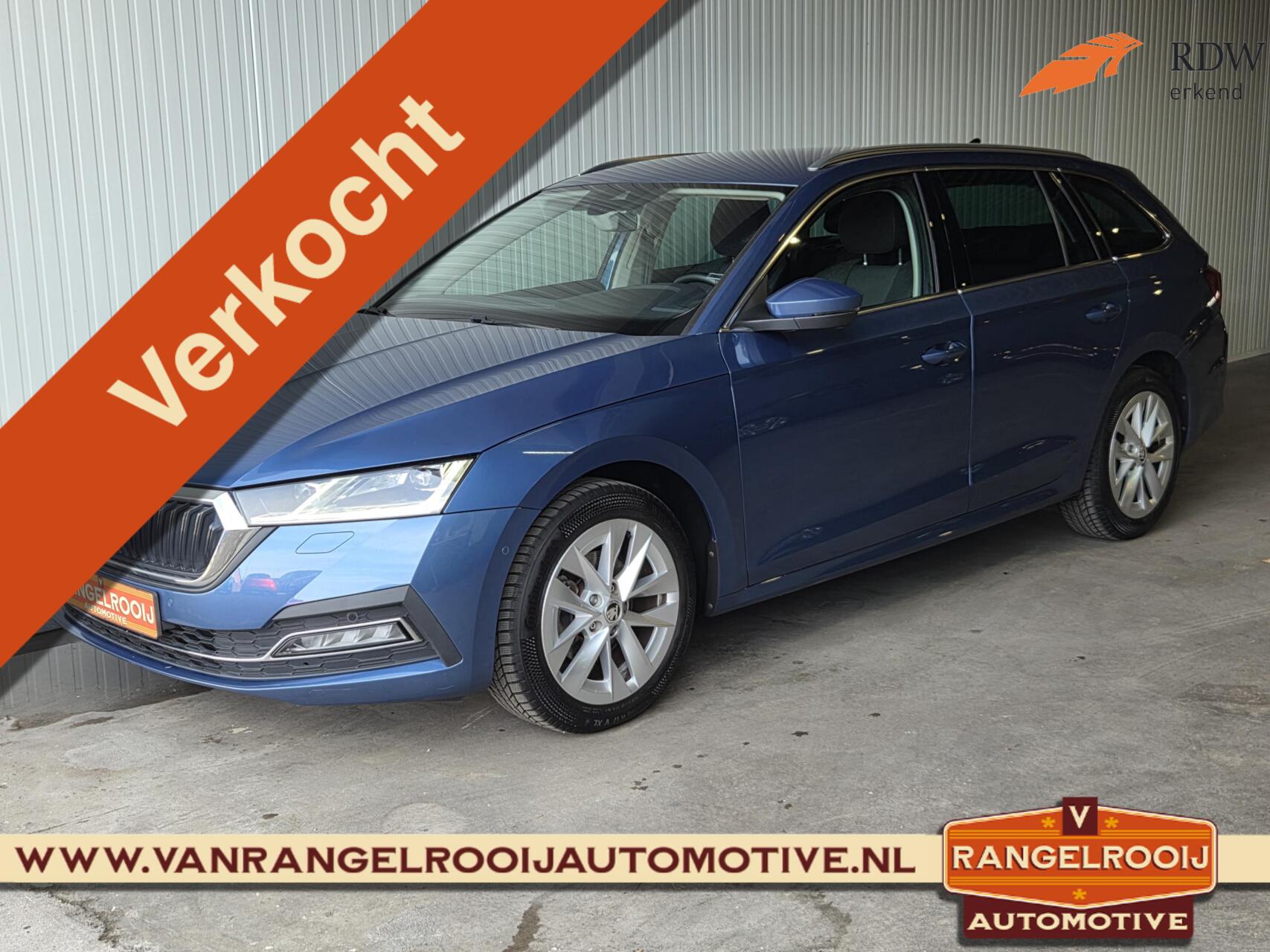 Skoda Octavia 1.0 TSI Business Edition Plus, ACC, LED kopl., stoel- / stuurverw. 2021 - voorkant