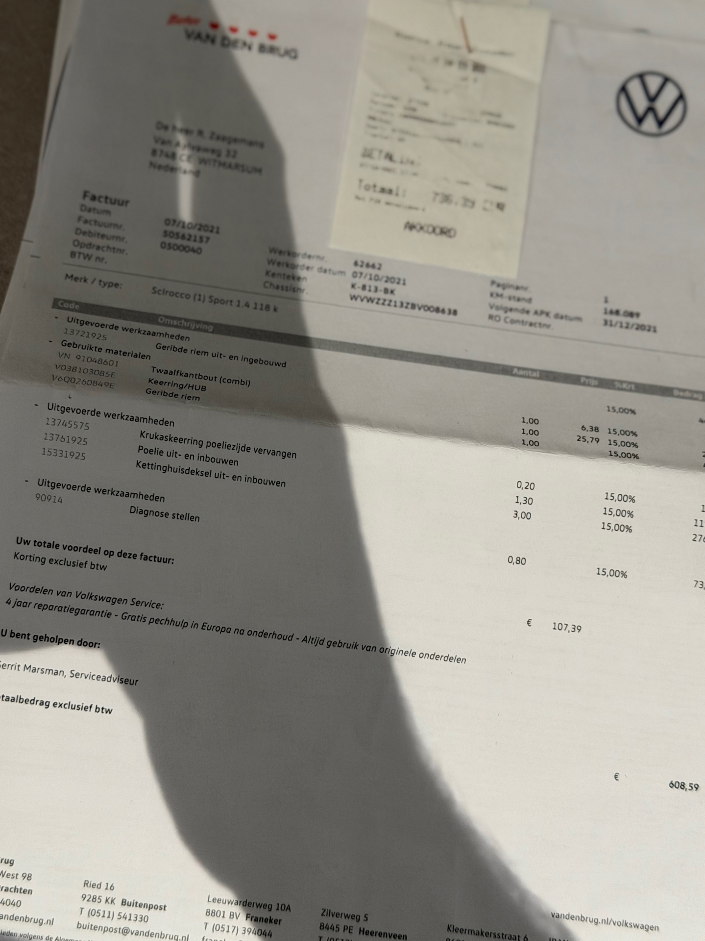 Foto van Volkswagen Scirocco