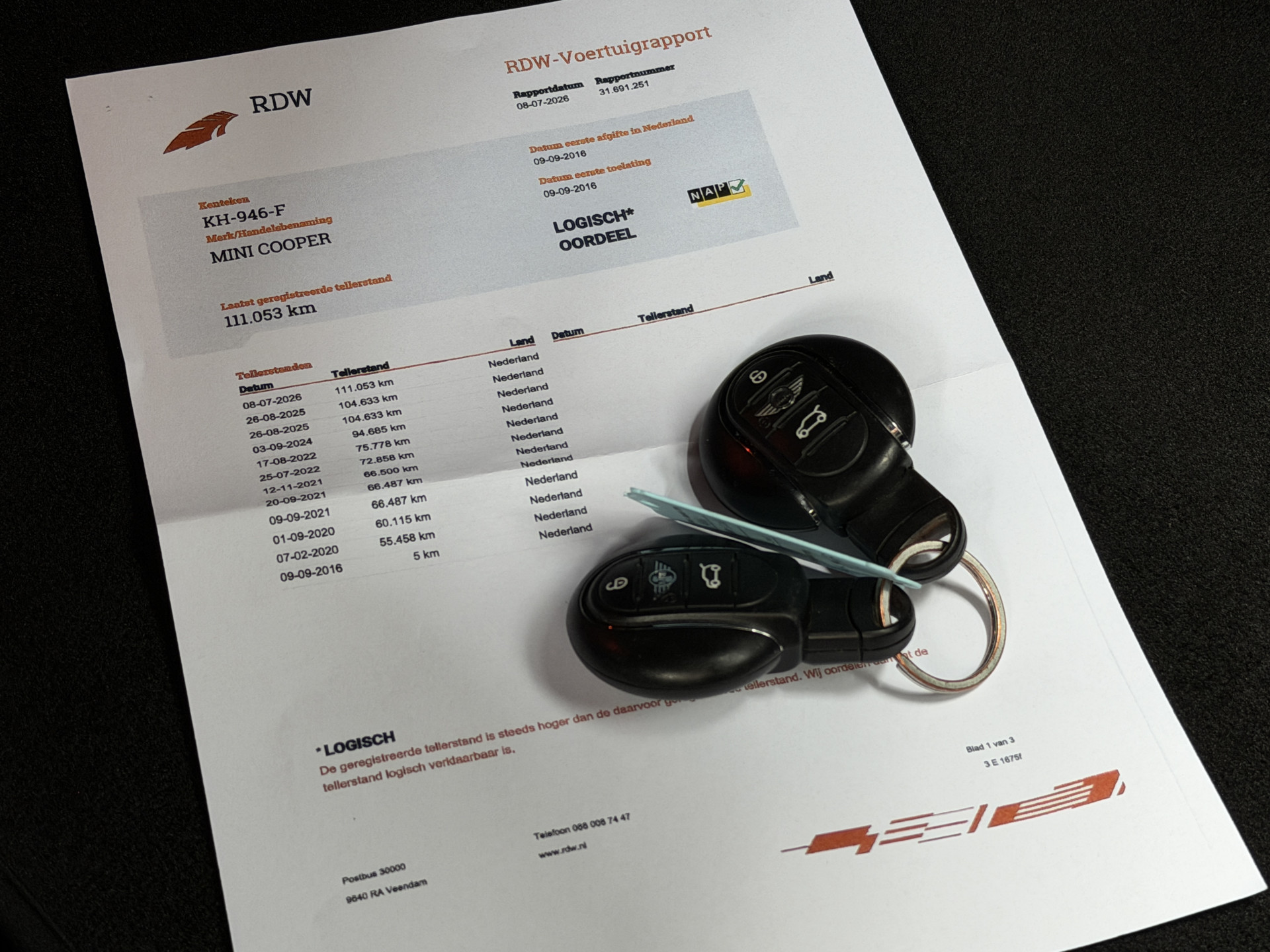 Foto van Mini Cooper