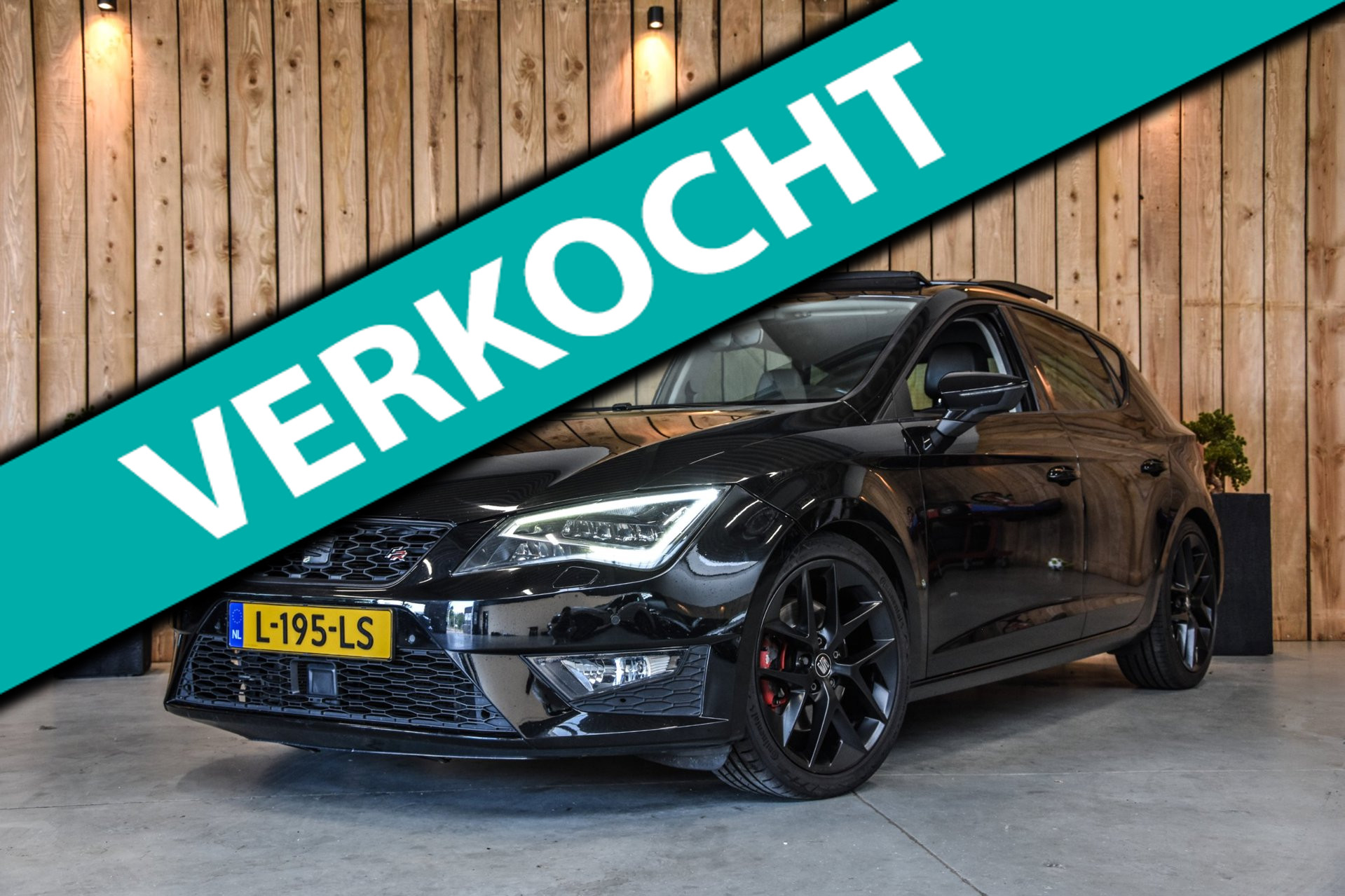 Seat Leon 2.0 TDI FR 184Pk *Meeneemprijs*Nw. Riem*Pano*Carplay*Camera* 2016 - voorkant