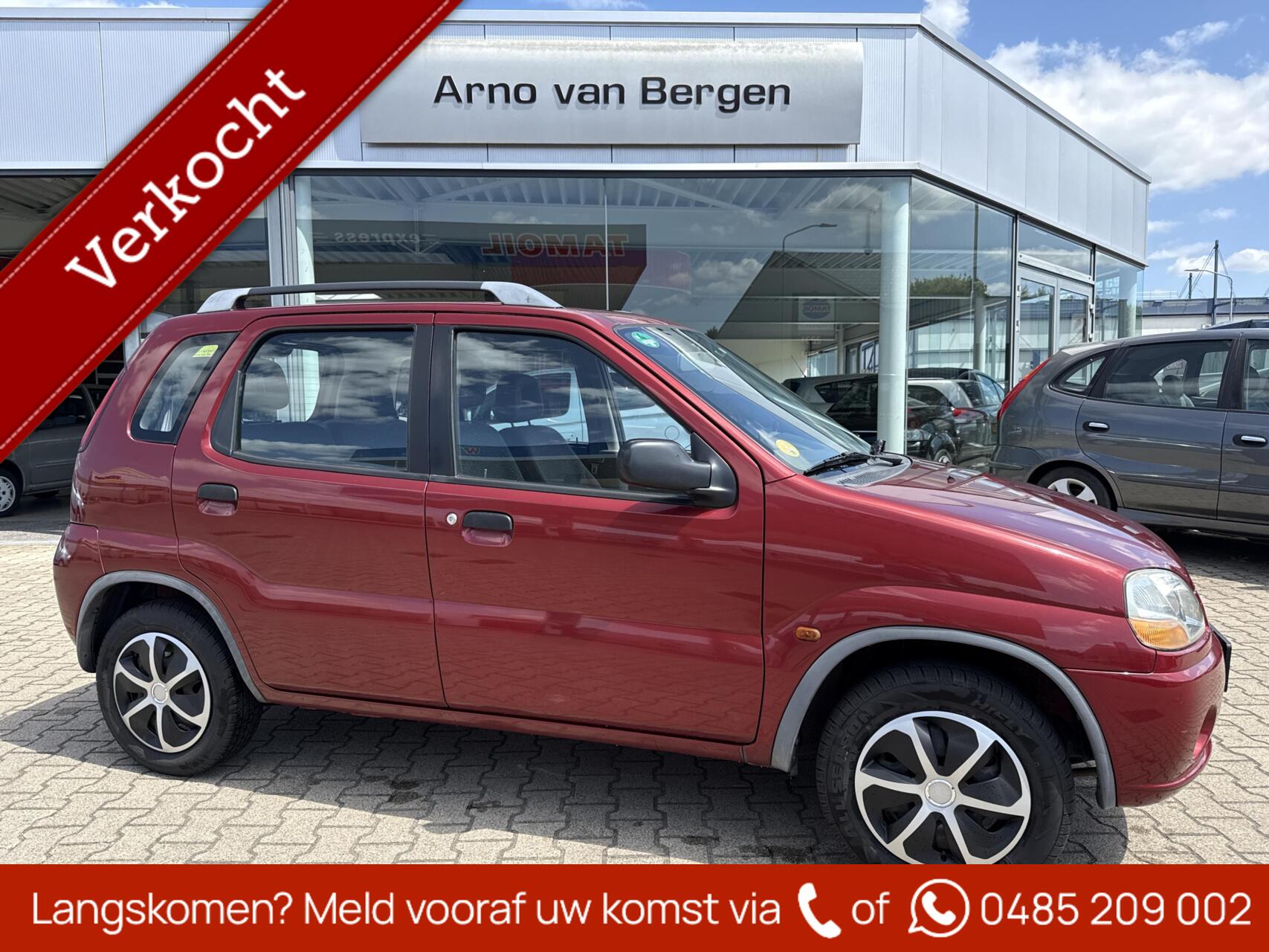 Suzuki Ignis 1.3-16V GL, trekhaak. 2001 - voorkant