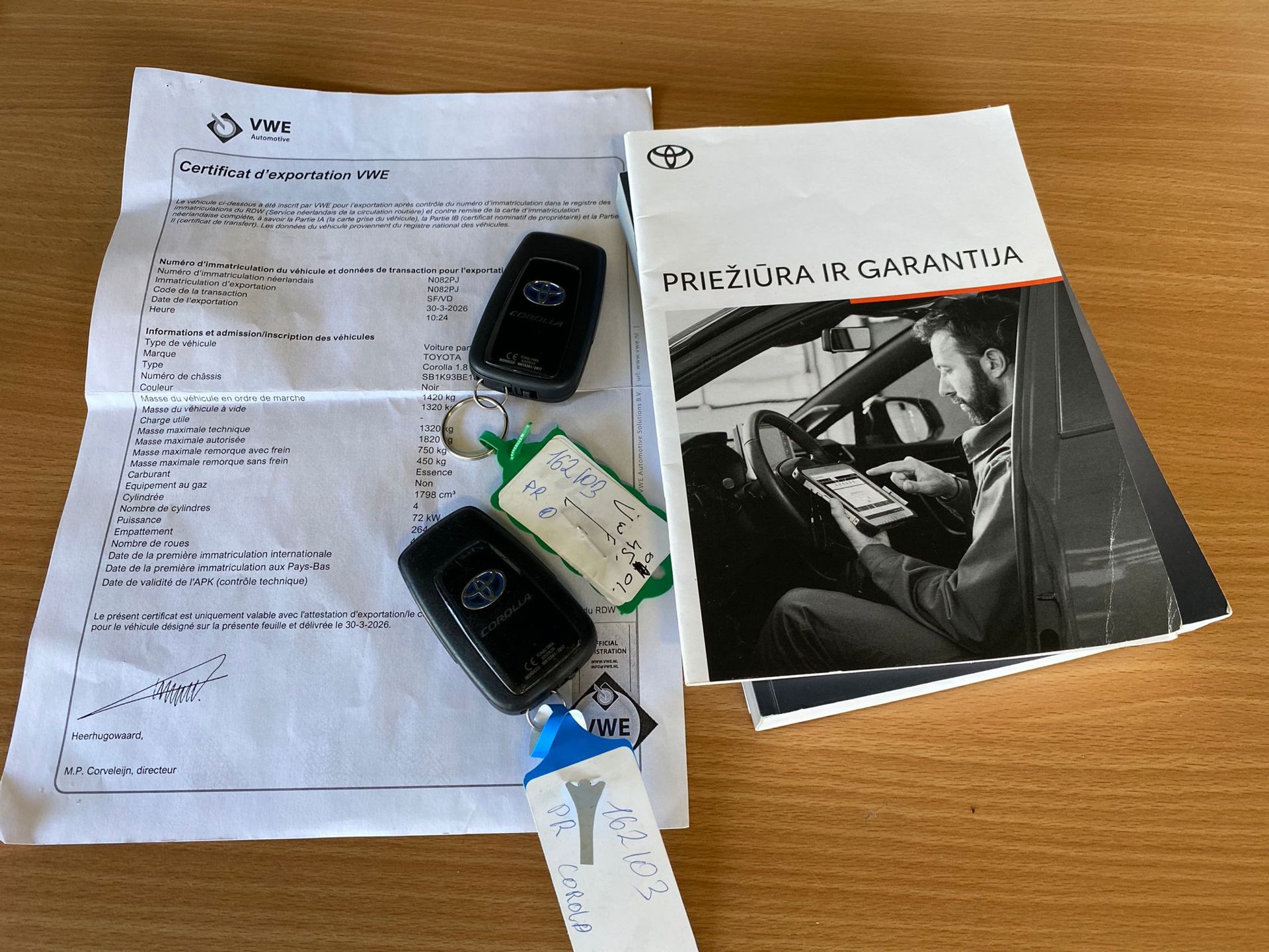 Foto van Toyota Corolla