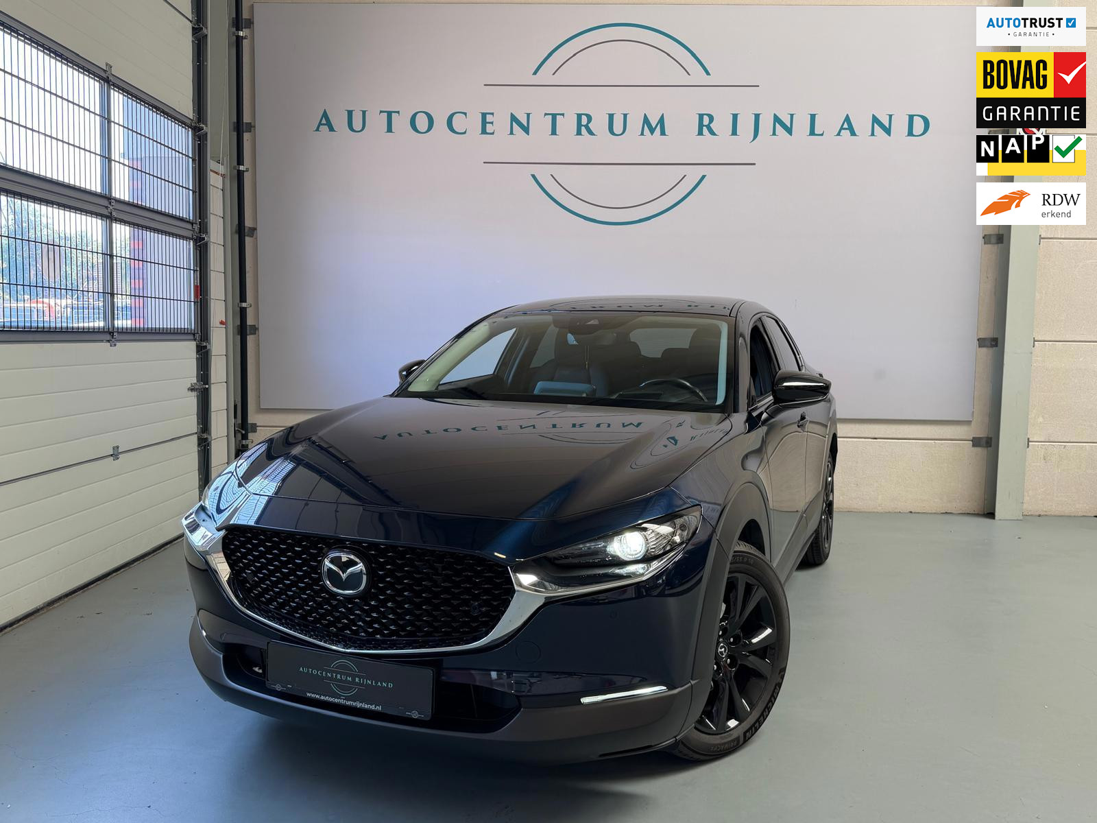 Mazda Mazda Cx-30 2.0 e-SkyActiv-X M Hybrid Sportive 1 jaar Bovag Garantie, headsupp display, dtoelverwaming, Navi, Carplay 2022 - voorkant