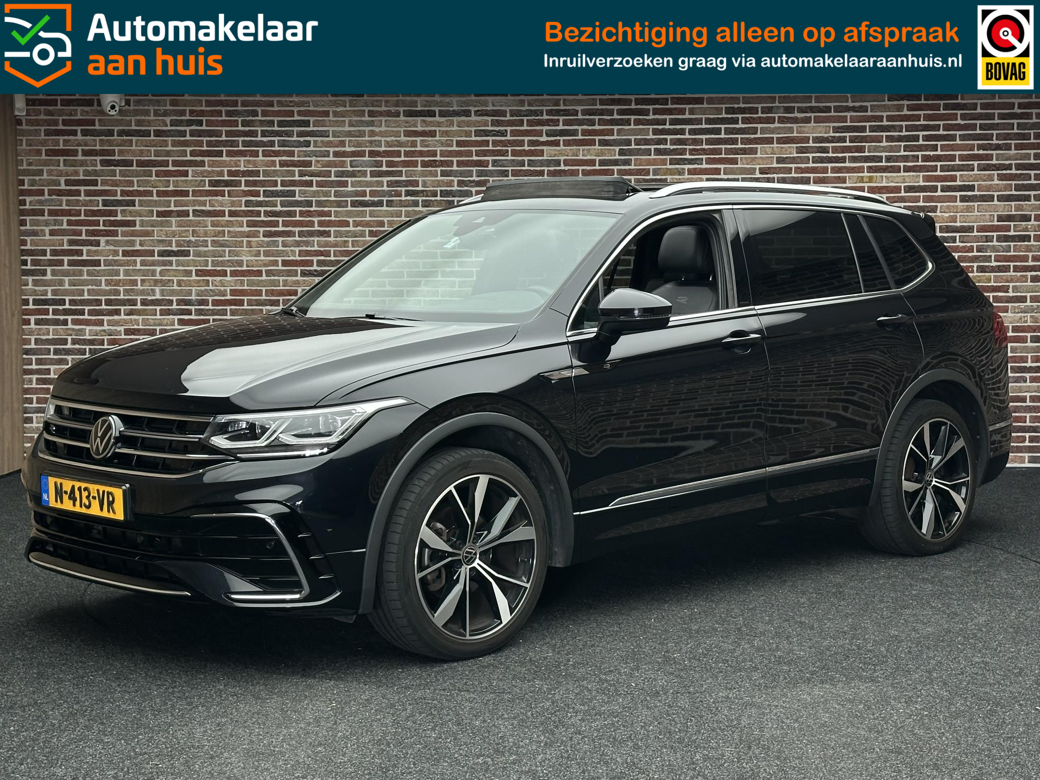 Volkswagen Tiguan 1.5 TSI R-Line 7-PERSOONS 7P 2022 - voorkant
