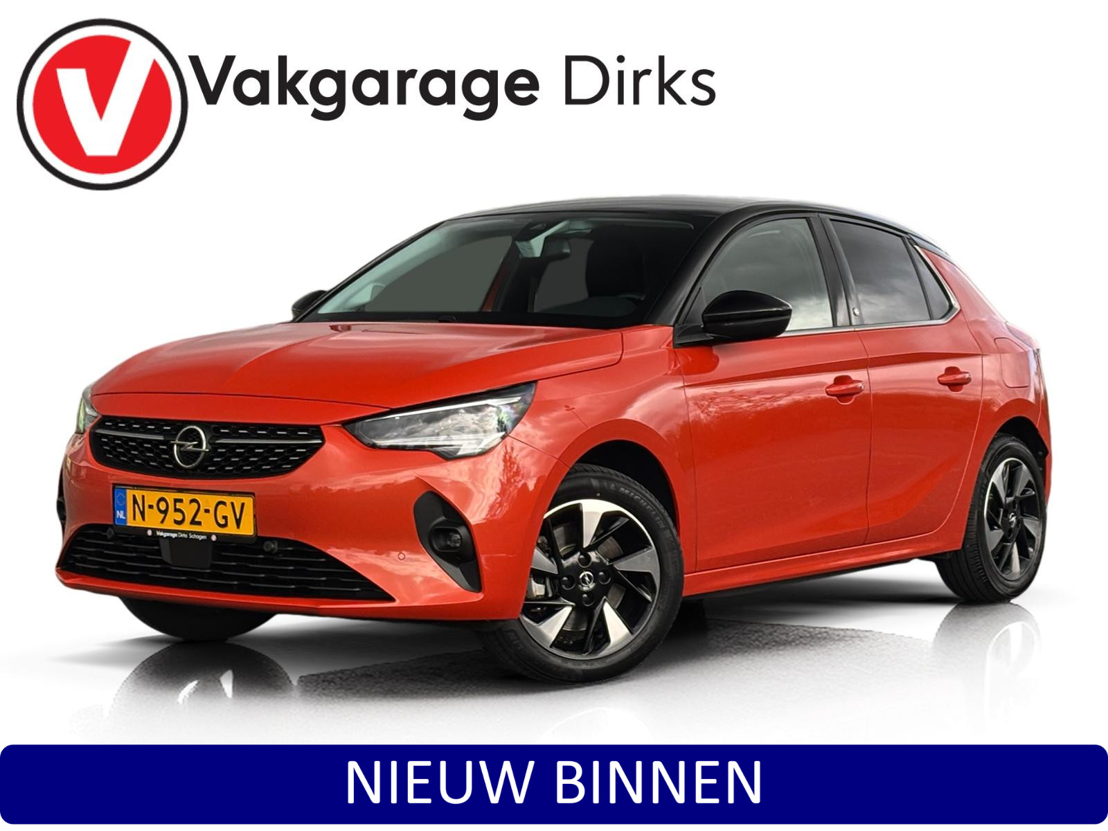 Opel Corsa Elegance 50 kWh 2021 - voorkant