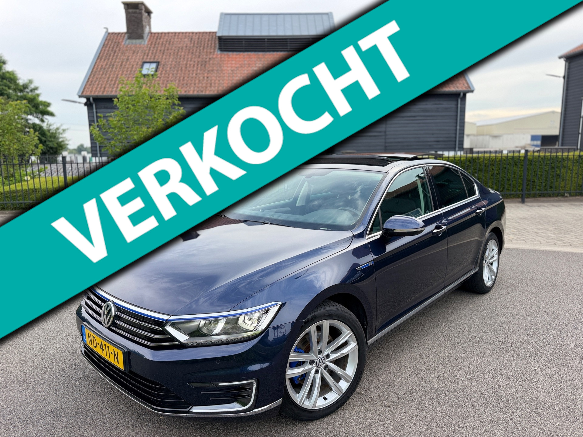 Volkswagen Passat 1.4 TSI GTE Highline PANORMADAK VIRTUAL-COCKPIT  LEER NAVI LED/XENON CAMERA 18'" 2016 - voorkant