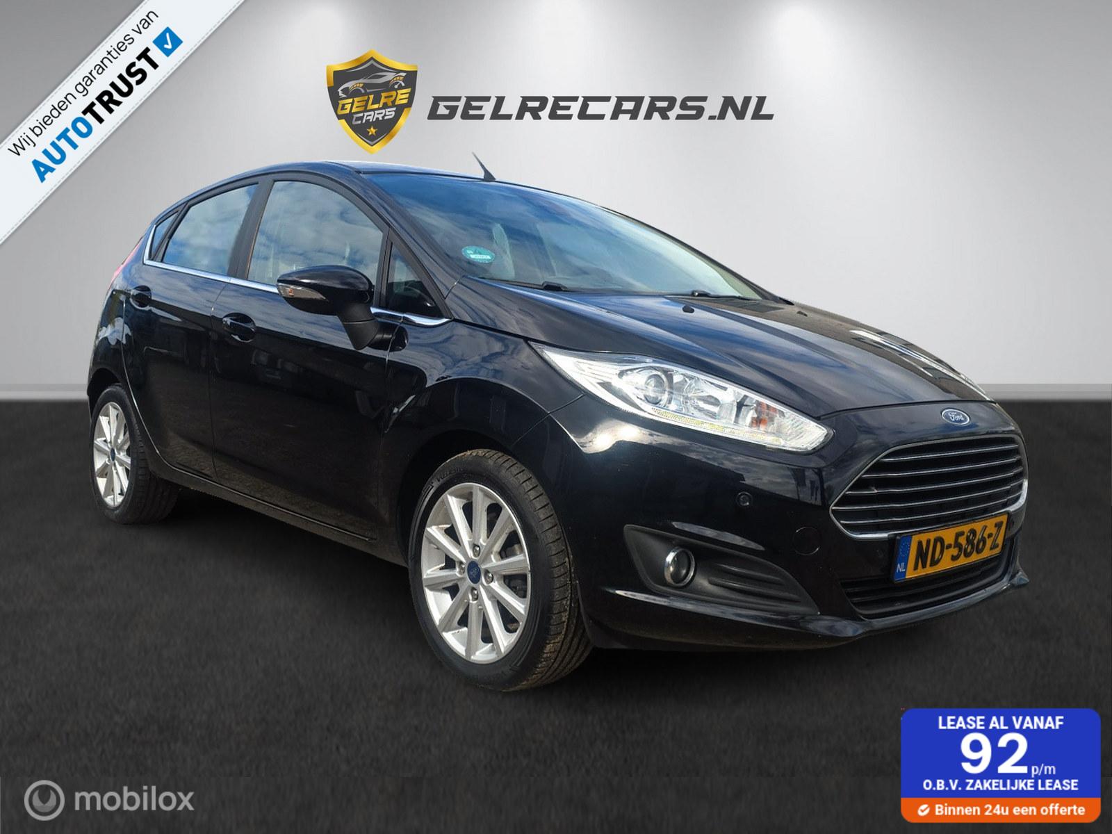 Ford Fiesta 1.0 EcoBoost Titanium Topstaat 2017 - voorkant