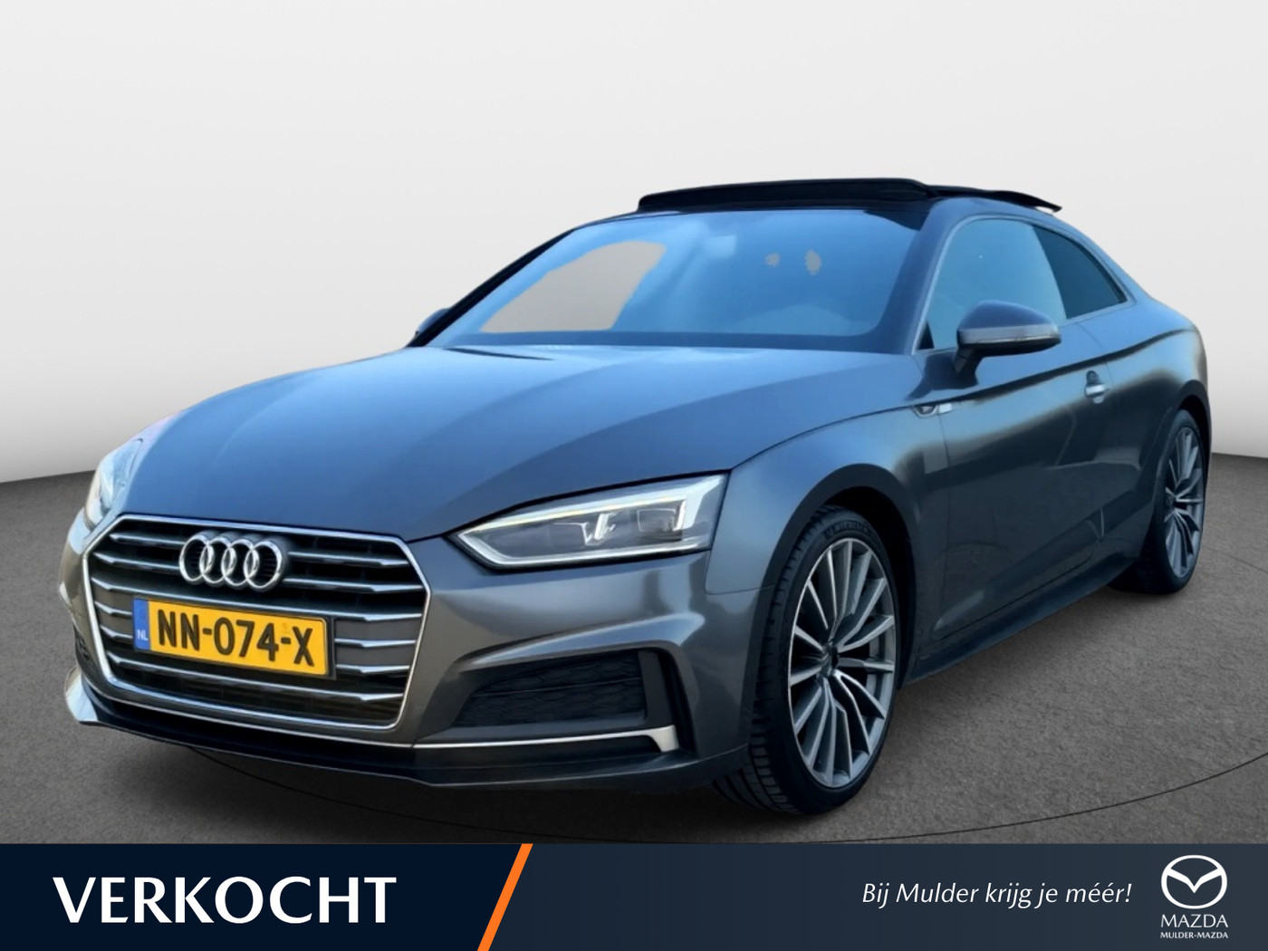 Audi A5 Coupe 2.0 TFSI S-line Launch Edition Aut 190Pk | B&O audio 2017 - voorkant