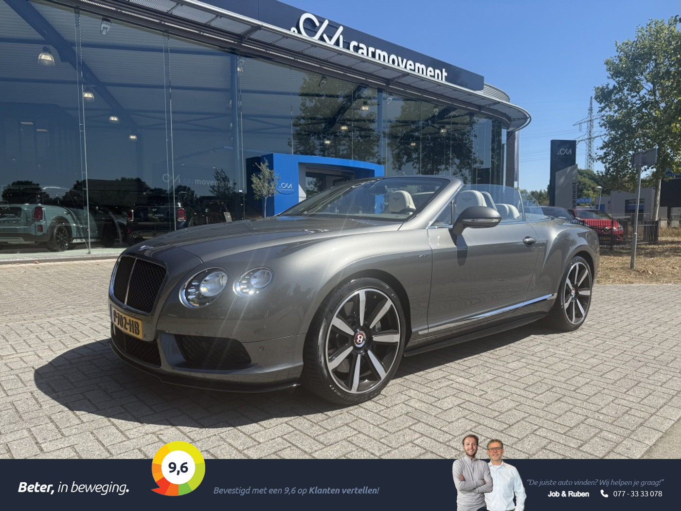 Foto van Bentley Bentley Continental GT V8 S Convertible