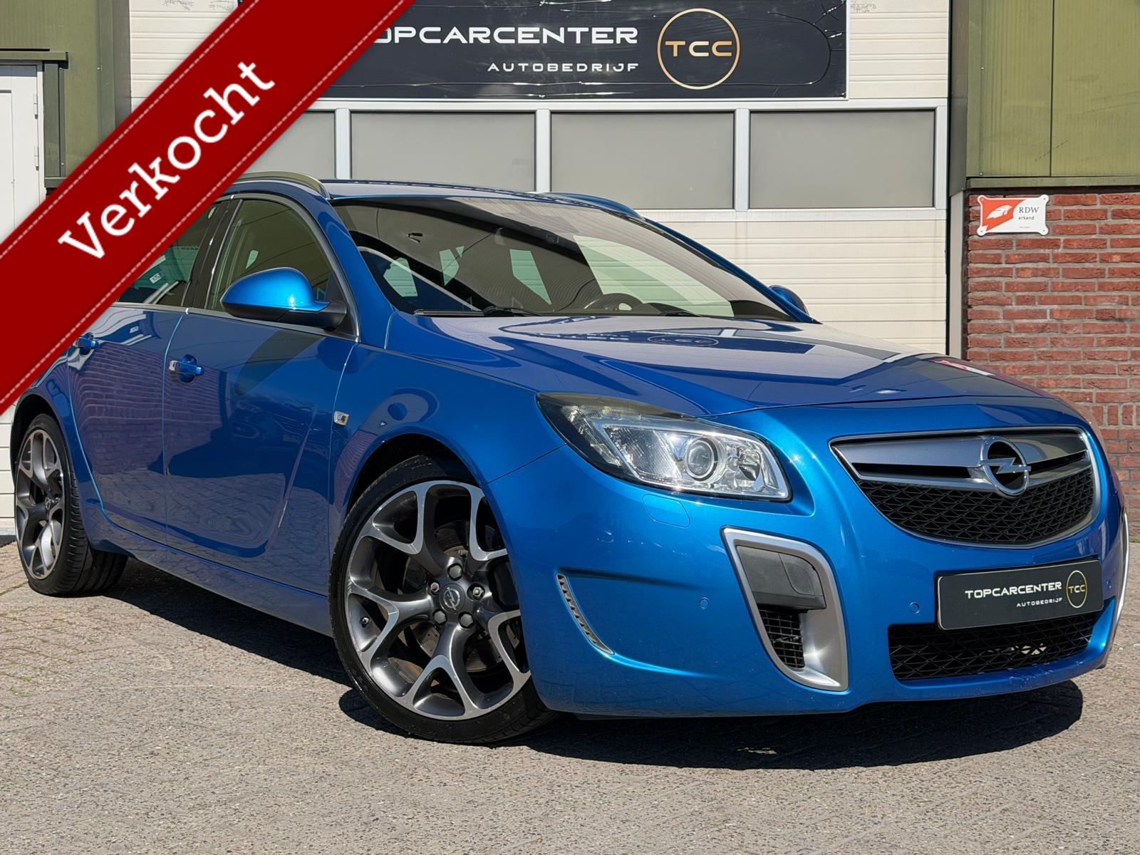 Opel Insignia Sports Tourer SW 2.8 T OPC 4x4/PAKRS/NAVI/APK 2012 - voorkant