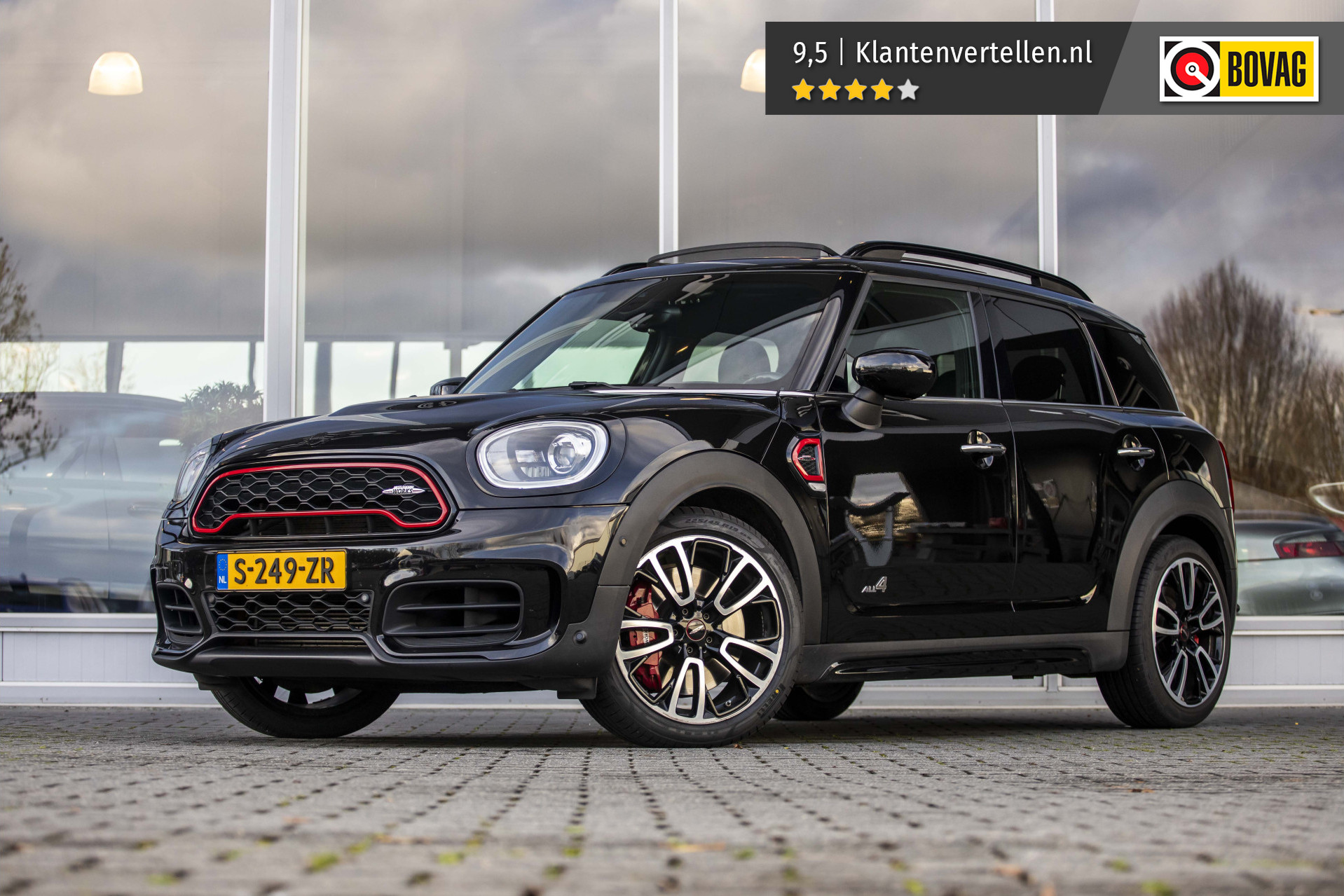 Mini Countryman JCW All4 2.0 John Cooper Works ALL4 2019 - voorkant