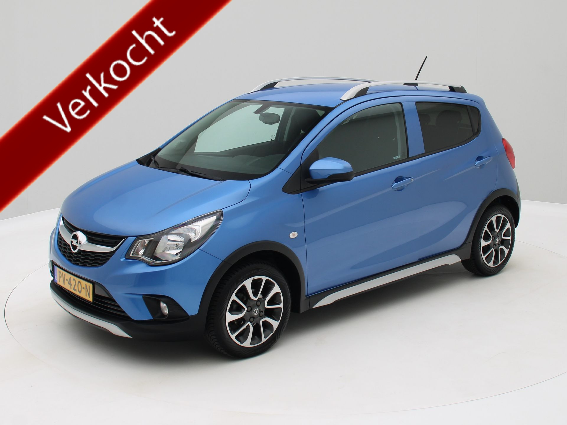 Opel Karl Rocks / Viva Rocks 1.0 Rocks Online Edition Automaat / Origineel NL 2017 - voorkant