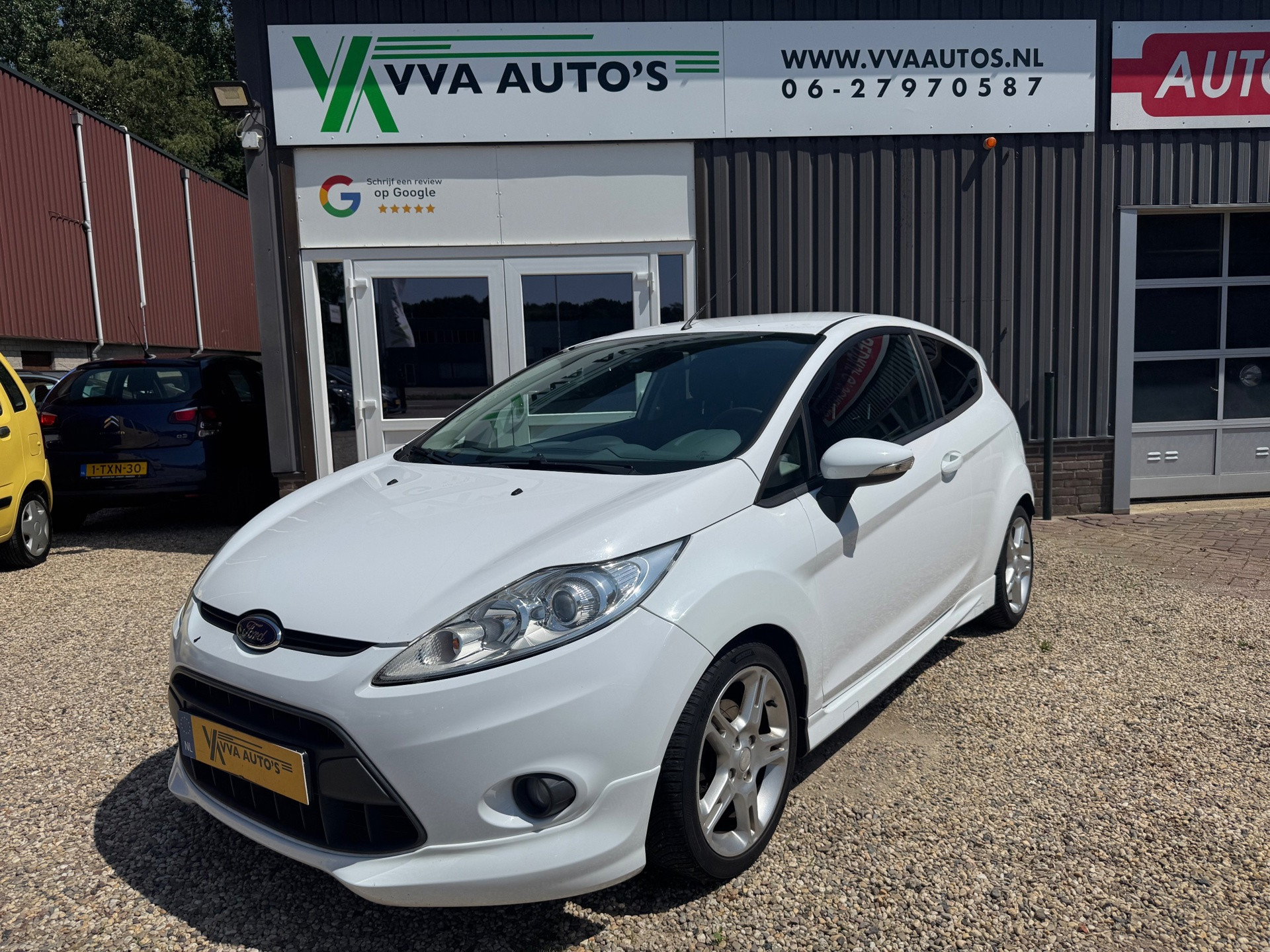 Ford Fiesta 1.4 ST Line! Clima, elektr ramen, bluetooth, APK 06-2027! 2010 - voorkant