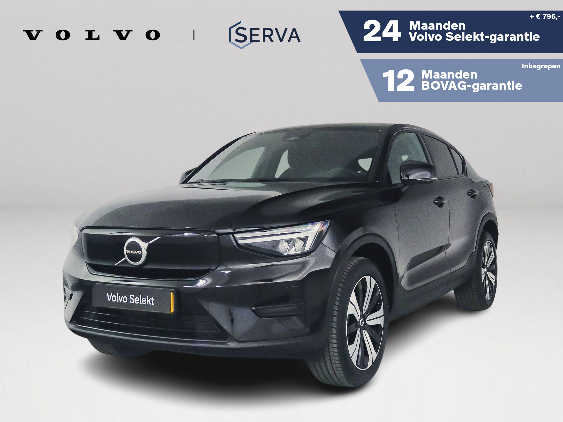 Volvo C40 Recharge Plus 69 kWh | Panoramadak | Parkeercamera | Stoel- en Stuurverwarming | Google infotainment 2022 - voorkant
