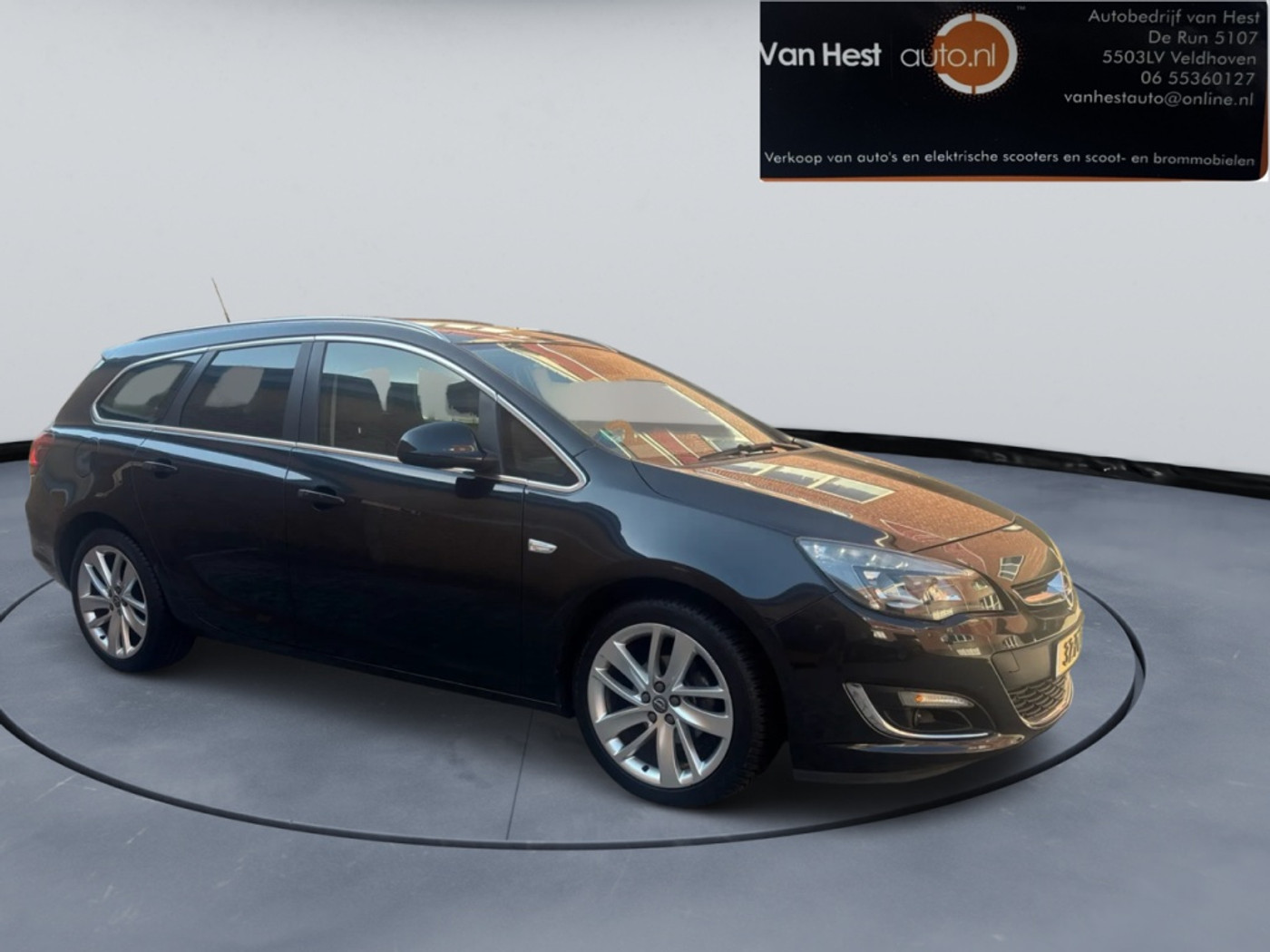 Opel Astra Sports Tourer 1.4 Turbo Sport 3 MND GAR | NAVI | LEER | CRUISE CONTROL | CLIMA | LMV 2013 - voorkant
