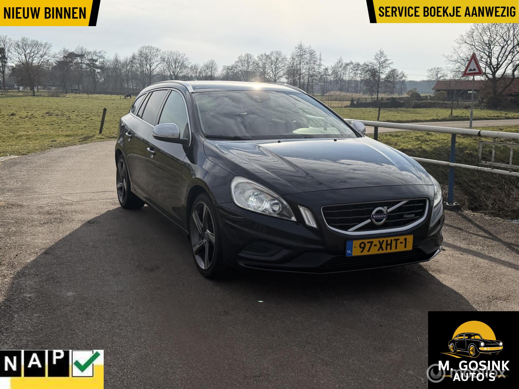 Volvo V60 1.6 T3 R-Design 2012 - voorkant
