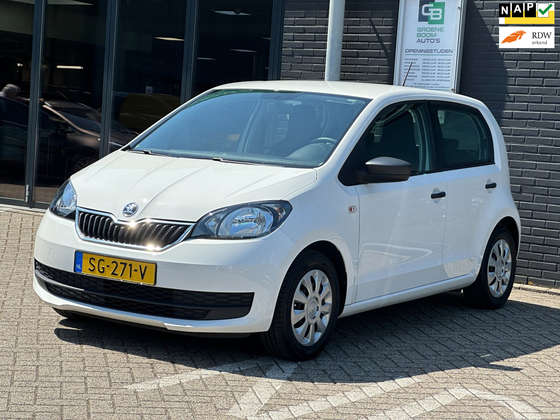 Skoda Citigo 1.0 Greentech Active 2018 - voorkant