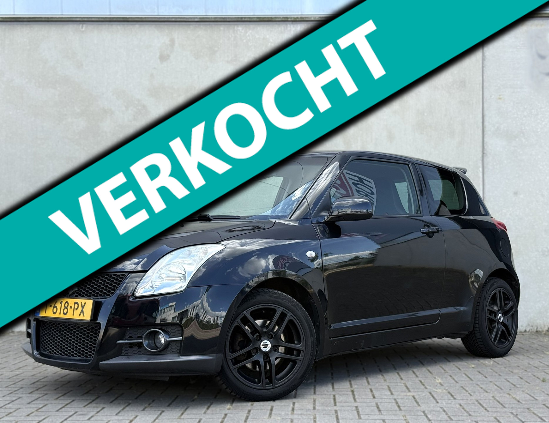 Suzuki Swift 1.6 Sport, APK, Koude airco, Onderhouden 2007 - voorkant