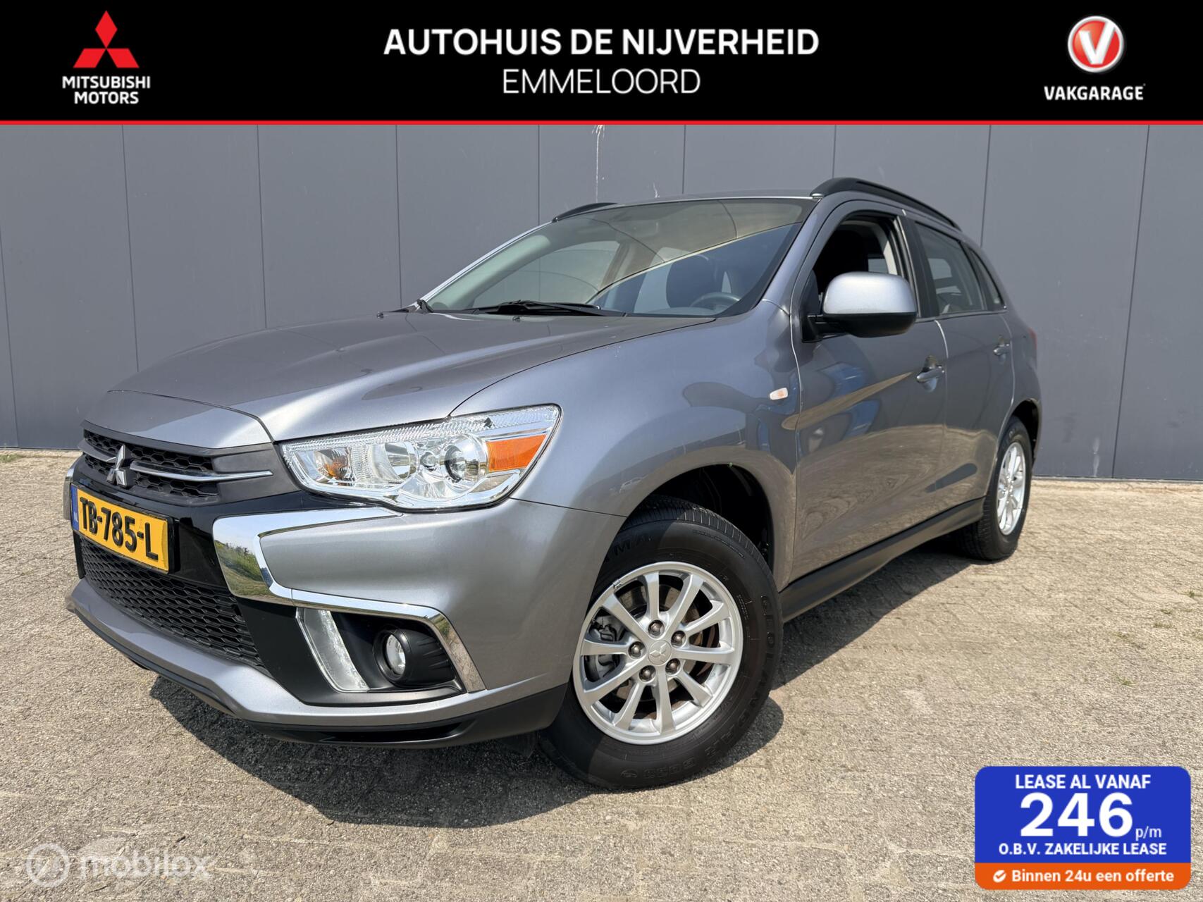 Mitsubishi Mitsubishi Asx 1.6 Cleartec Bright+|navi|trekhaak| 2018 - voorkant