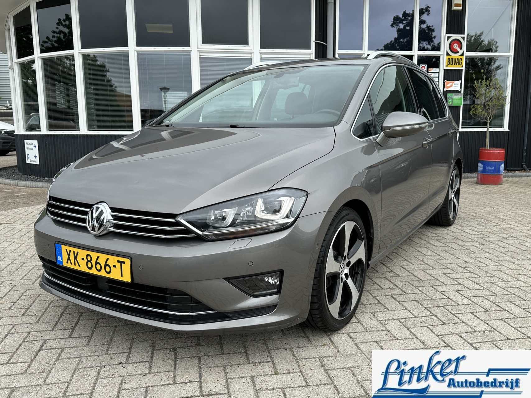 Volkswagen Golf Sportsvan 1.4 TSI Highline - TREKH LM VELGEN CAMERA 2014 - voorkant