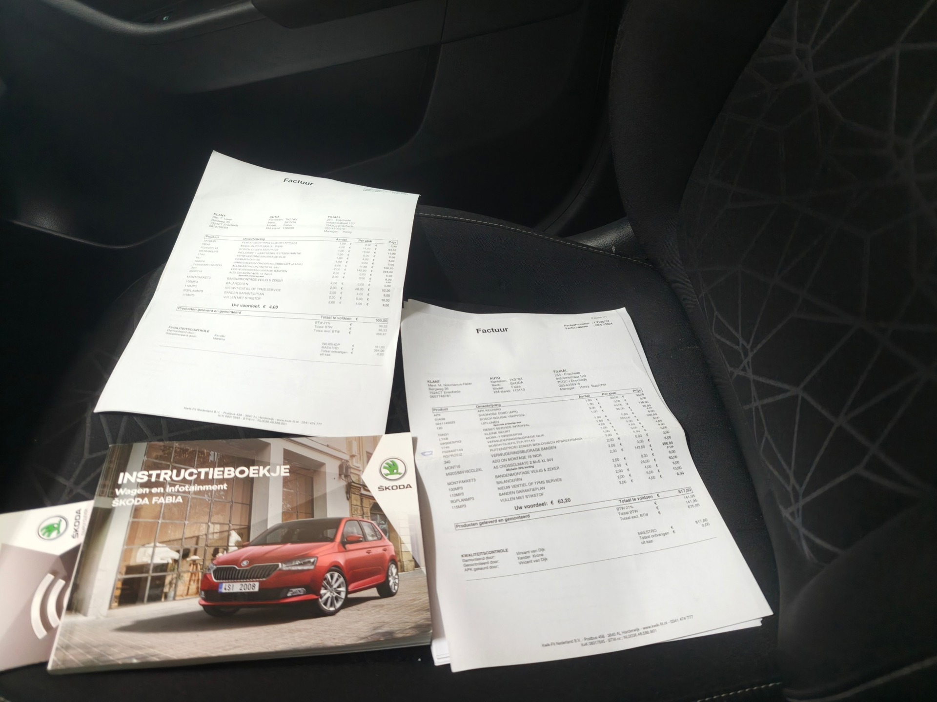 Foto van Skoda Fabia