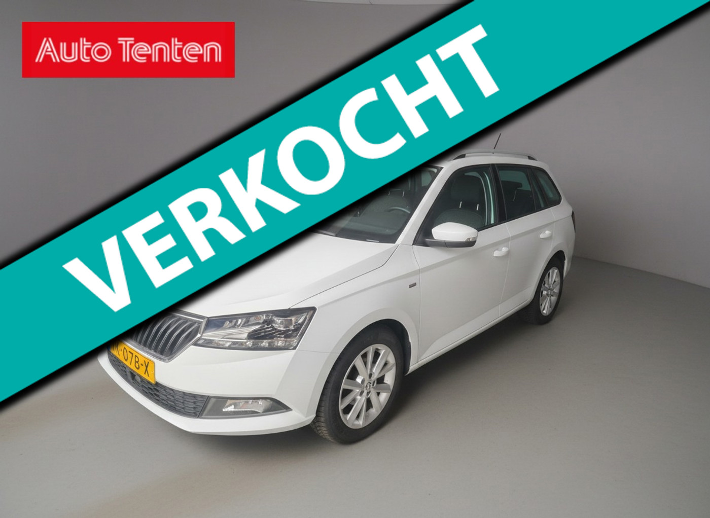 Skoda Fabia 1.0 TSI Clever, Clima, PDC, Cruise, LM, Led, Xenon, NAP 2018 - voorkant