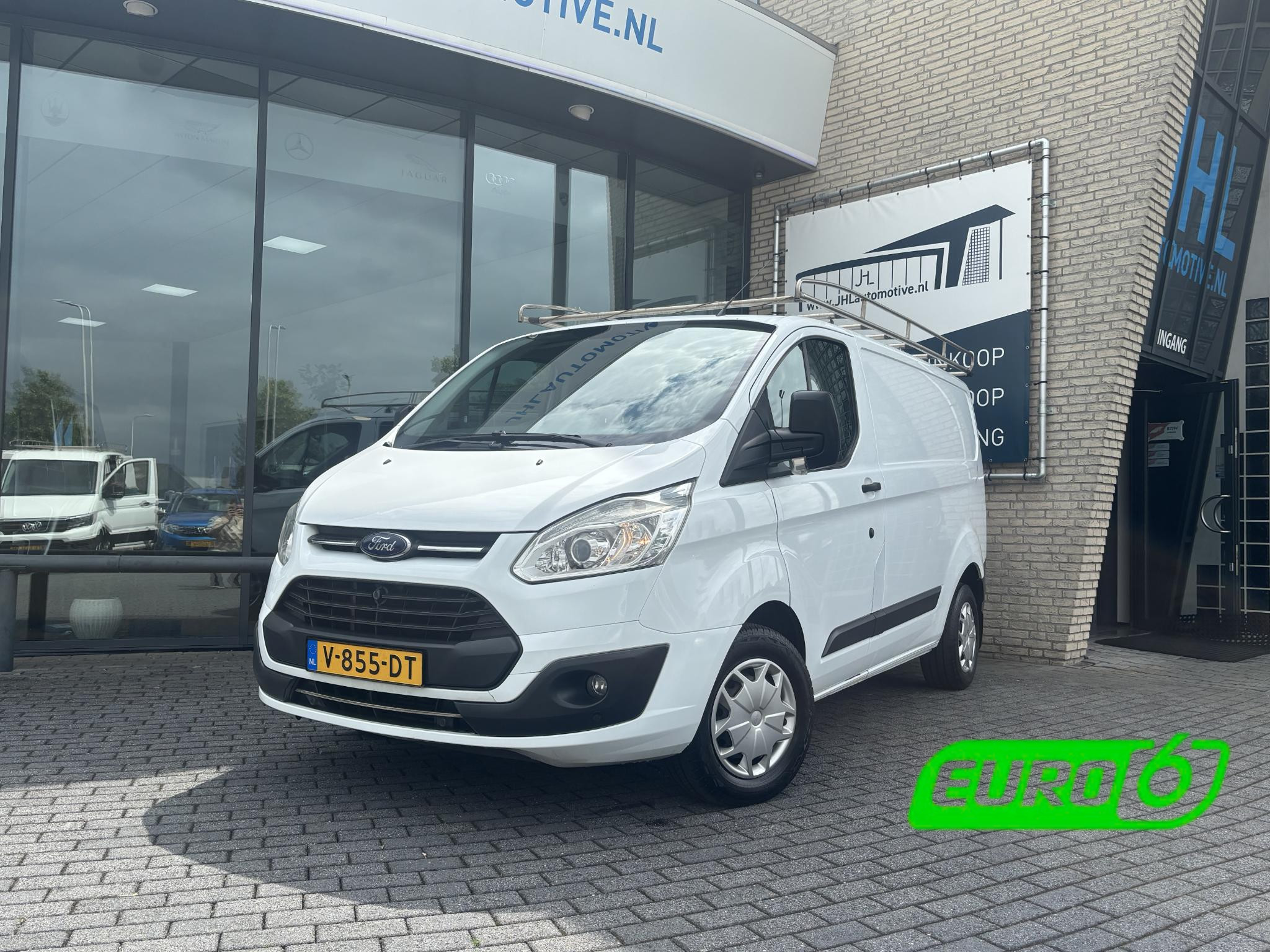 Ford Transit Custom 270 2.0 TDCI L1H1*A/C*CRUISE*HAAK*CAM*NAVI*3-P* 2017 - voorkant