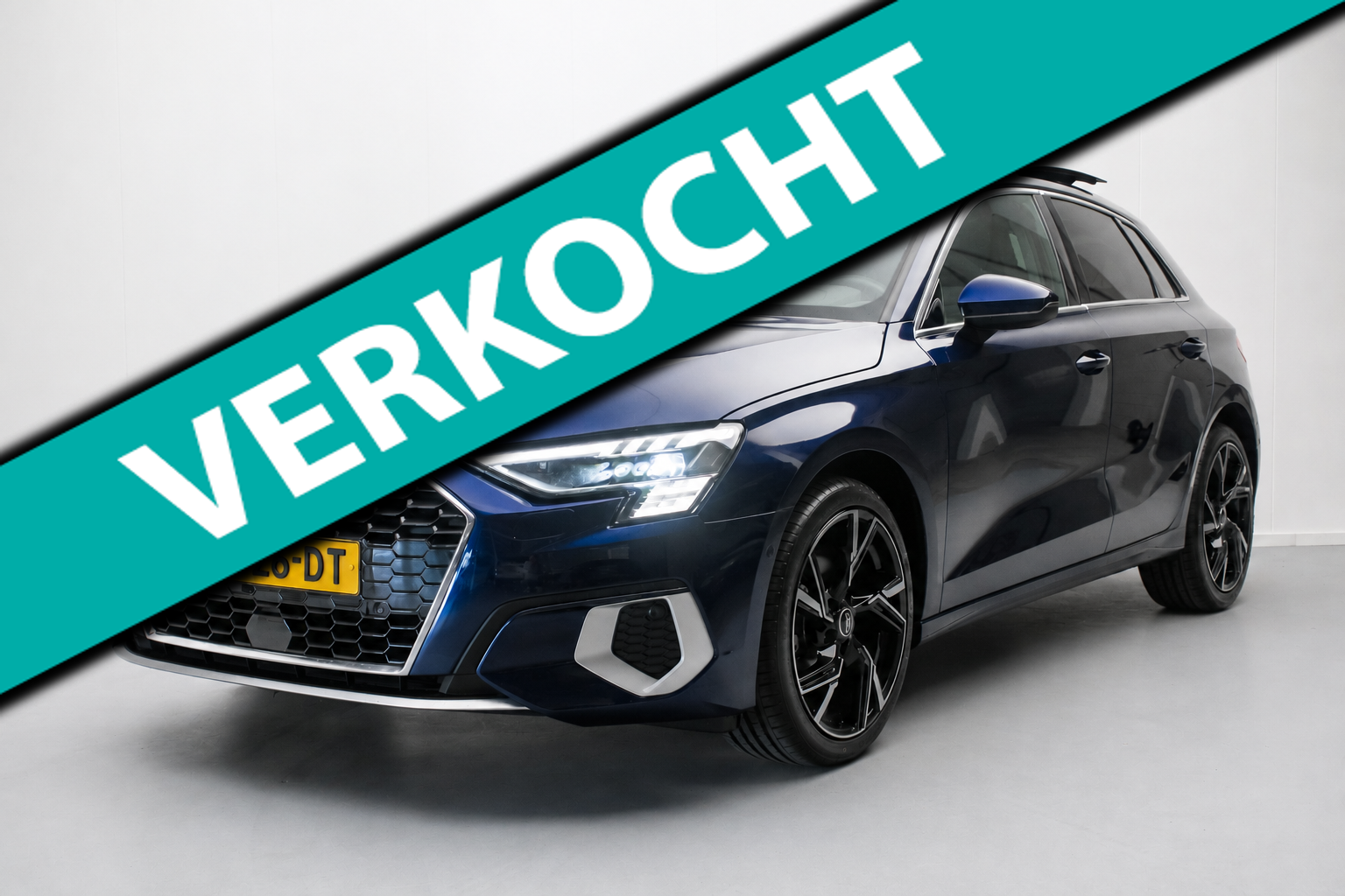 Audi A3 Sportback 35 TFSI Advanced Sport Edition S NL-auto [ Panoramadak Sfeerlicht Matrix Adaptive Cruise Camera Virtual S Line ] 2022 - voorkant