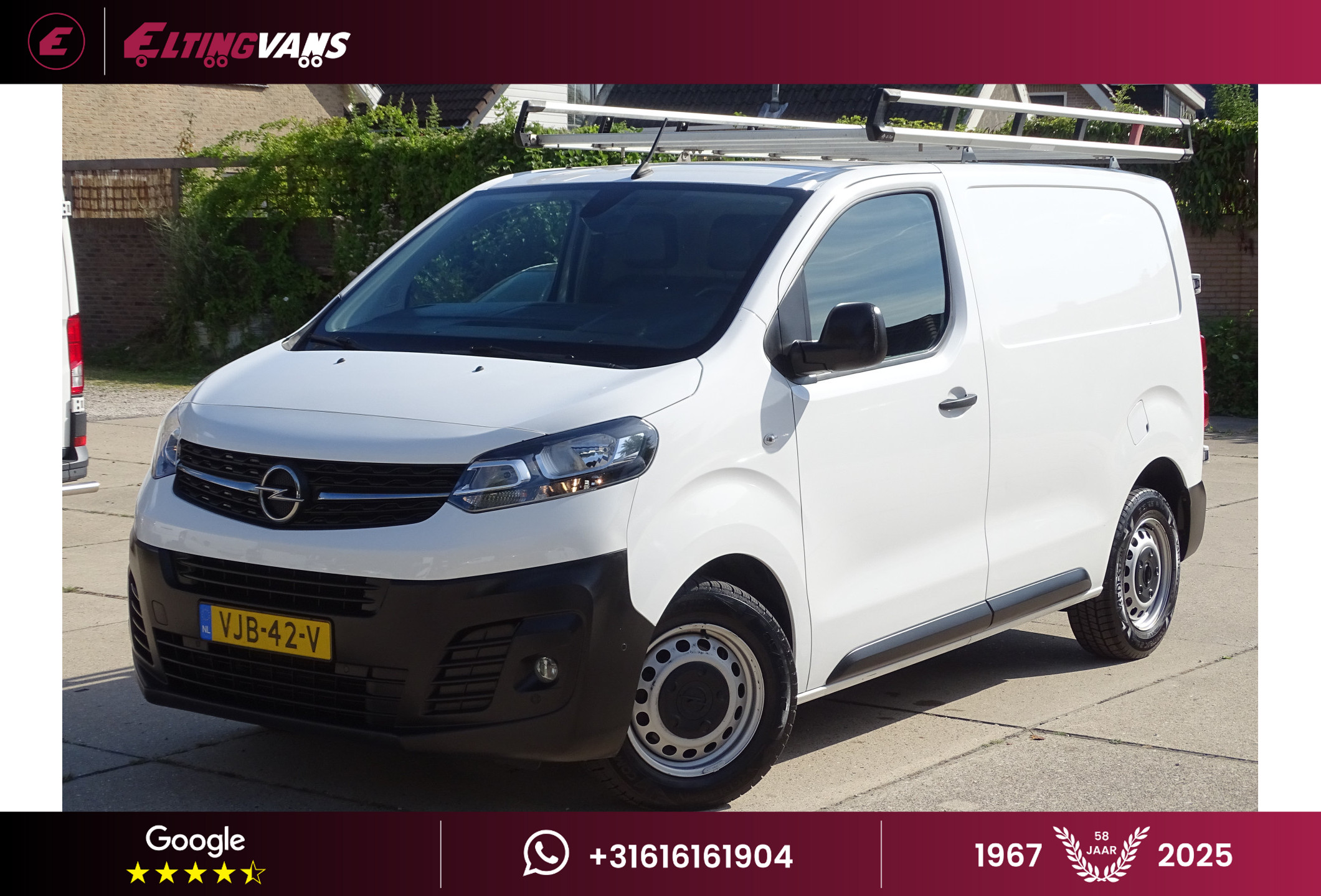 Opel Vivaro 2.0 CDTI L1H1 2021 - voorkant