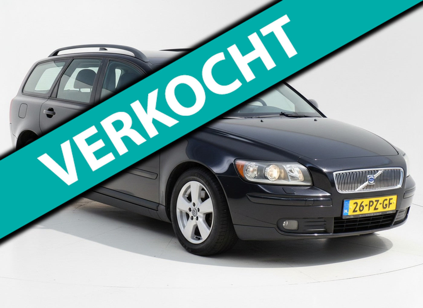 Volvo V50 2.4 Summum|Cruise|Trekhaak|Airco 2005 - voorkant