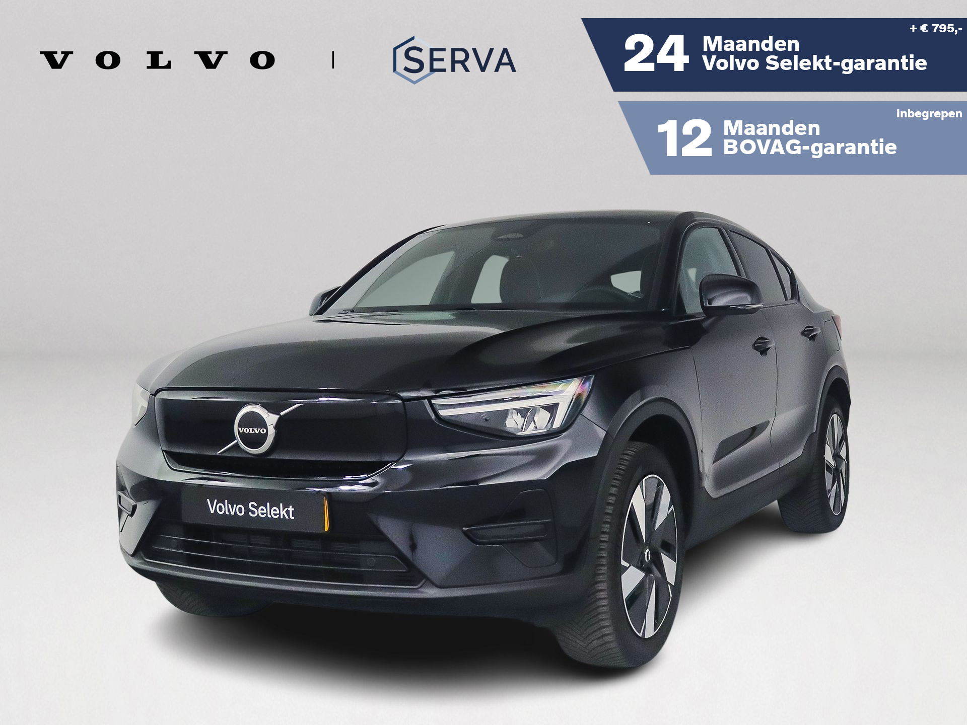 Volvo C40 Single Motor Extended Range Plus 82 kWh | Panoramadak | Parkeercamera | Stoel- en Stuurverwarming 2025 - voorkant