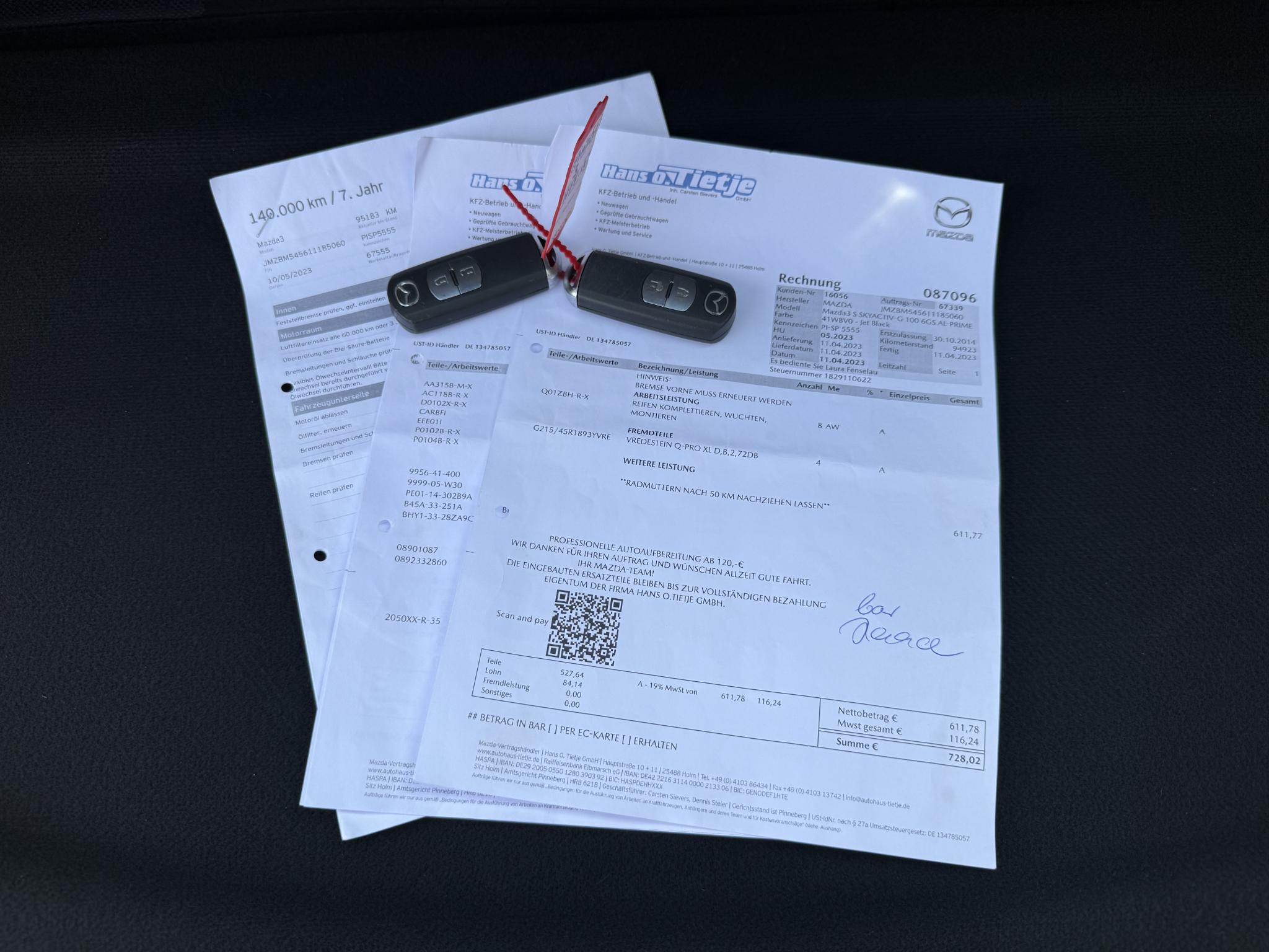 Foto van Mazda Mazda3